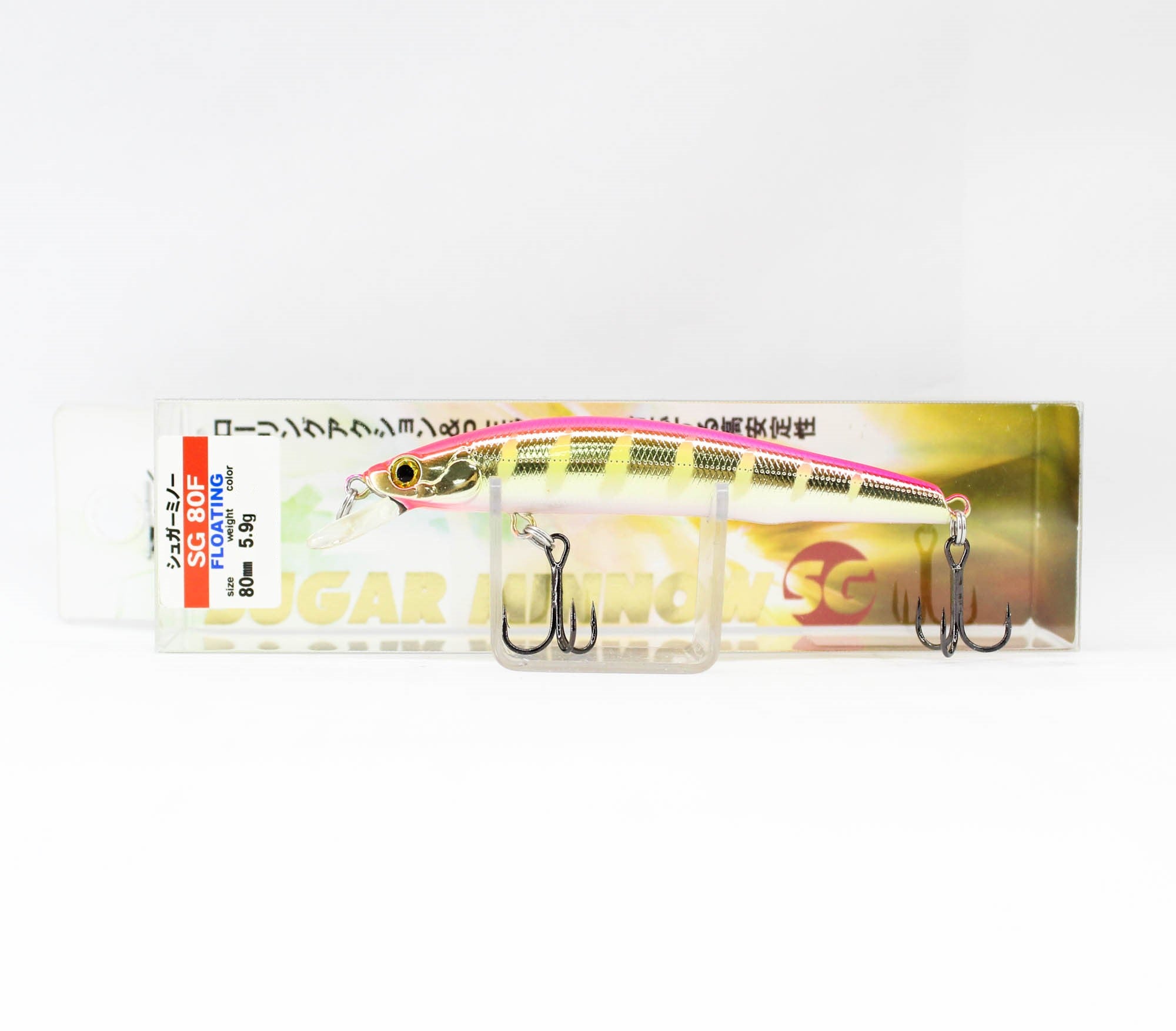 Bassday Sugar Minnow SG 80F Floating Lure 5.9 grams M-313 (6324)