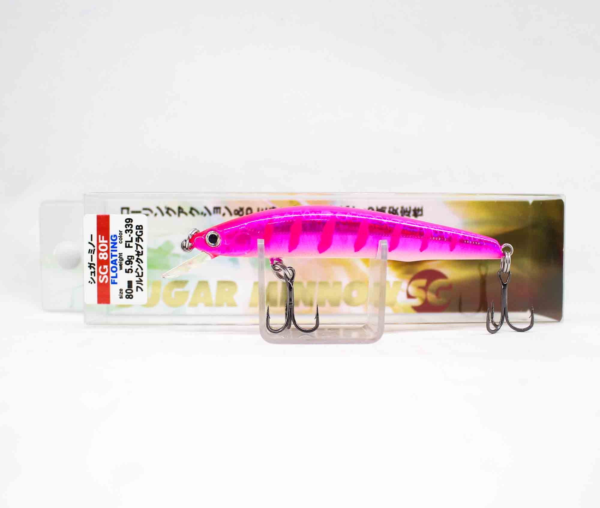 Bassday Sugar Minnow SG 80F Floating Lure 5.9 grams FL-339 (6508)