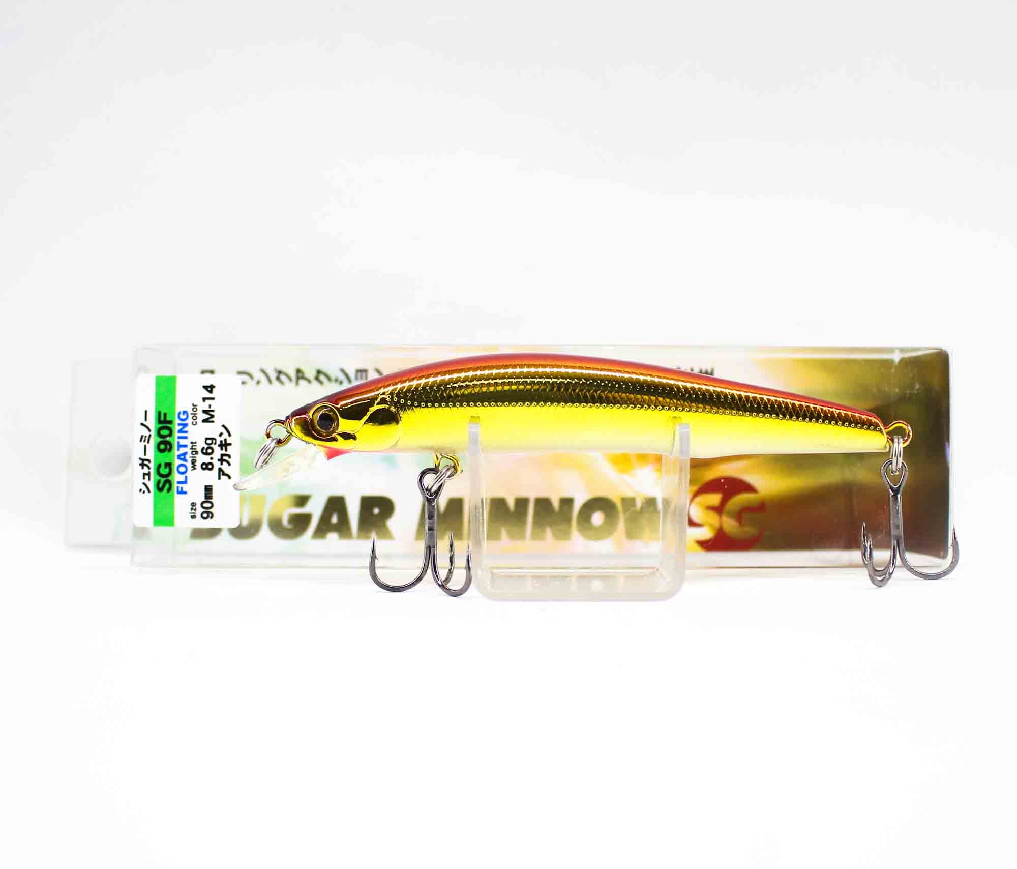 Bassday Sugar Minnow SG 90F Floating Lure 8.6 grams M-14 (7055)