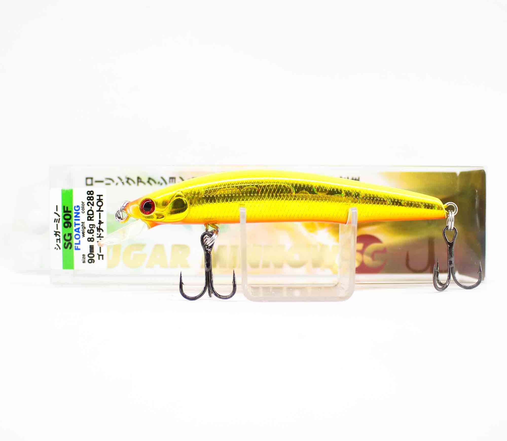 Bassday Sugar Minnow SG 90F Floating Lure 8.6 grams RD-288 (7499)