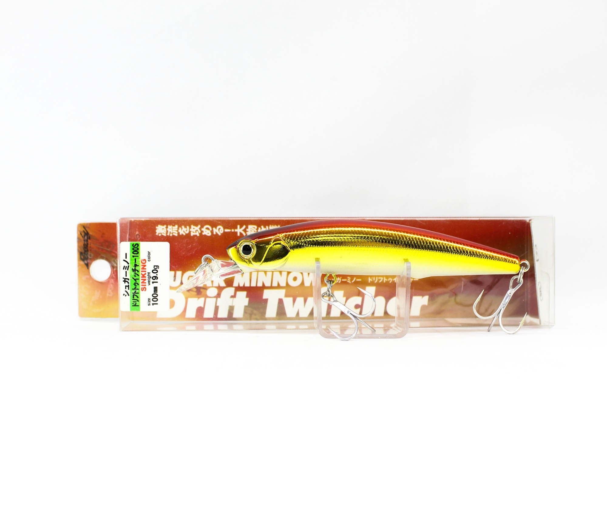 Bassday Sugar Minnow Drift Twitcher 100S Sinking Lure M-14 (2066)