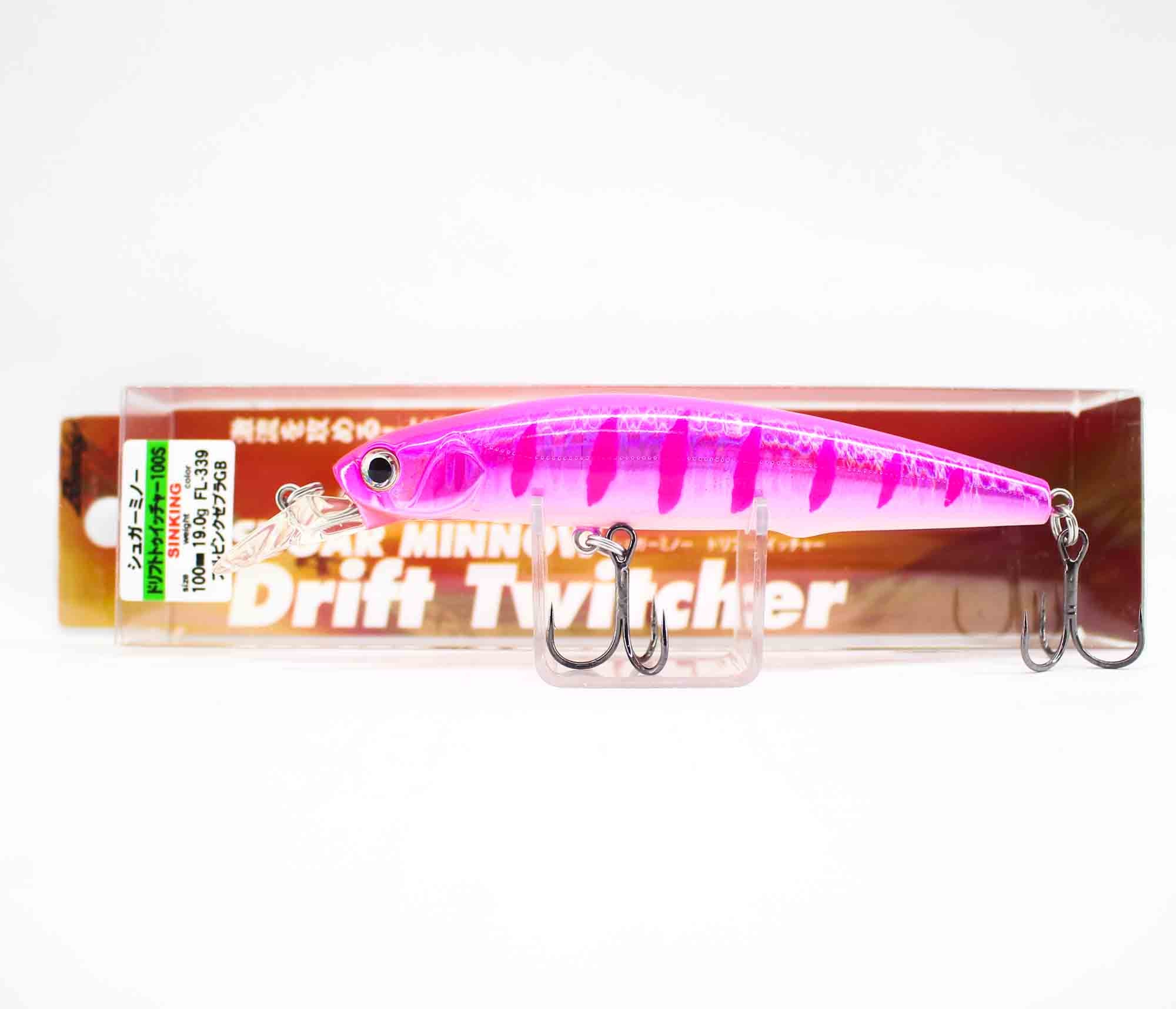 Bassday Sugar Minnow Drift Twitcher 100S Sinking Lure 19g FL-339 (2509)