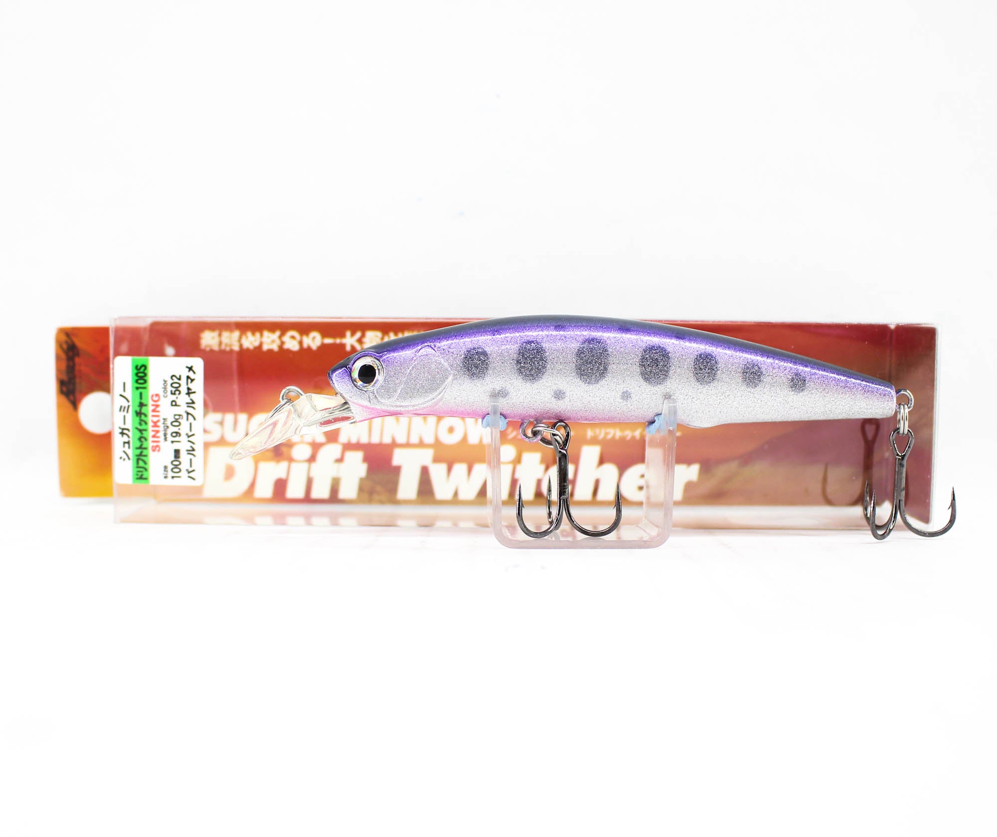 Bassday Sugar Minnow Drift Twitcher 100S Sinking Lure 19 grams P-502 (2554)