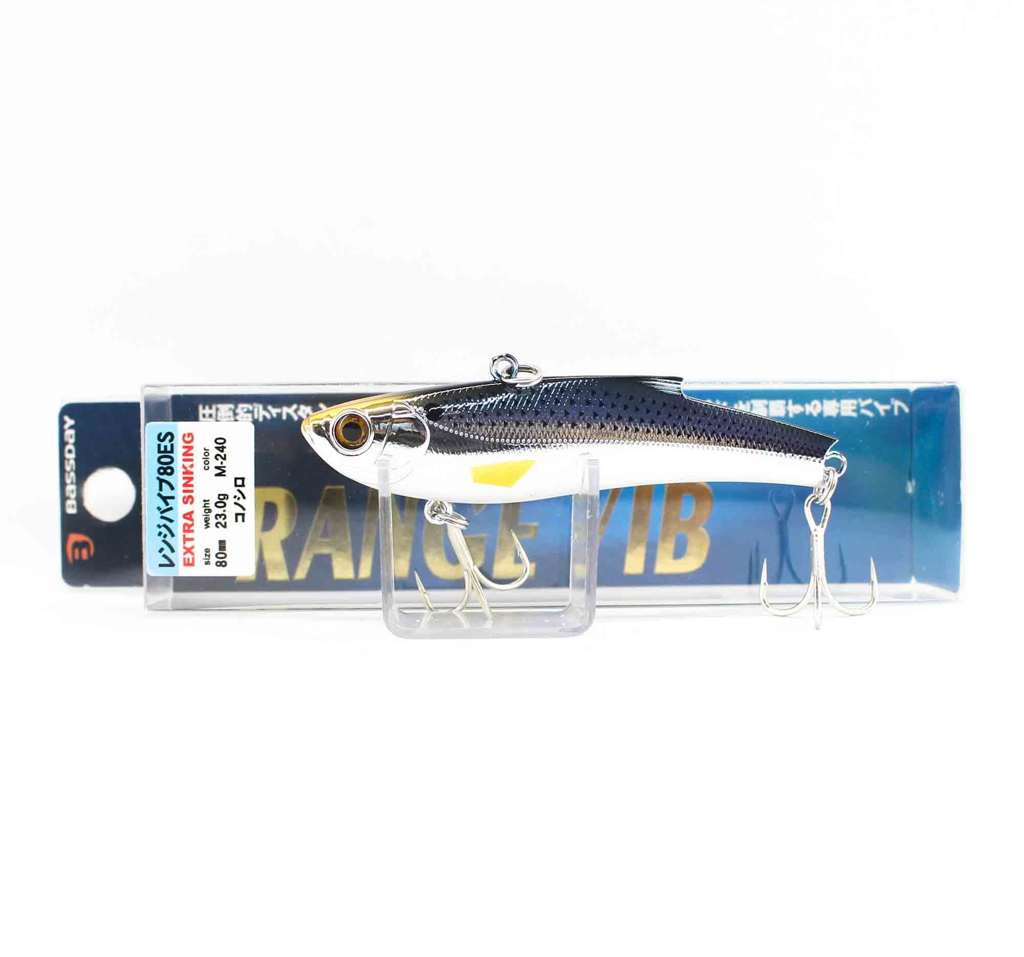 Bassday Range Vibe 80 ES Extra Sinking Vibration Lure M-240 (1258)