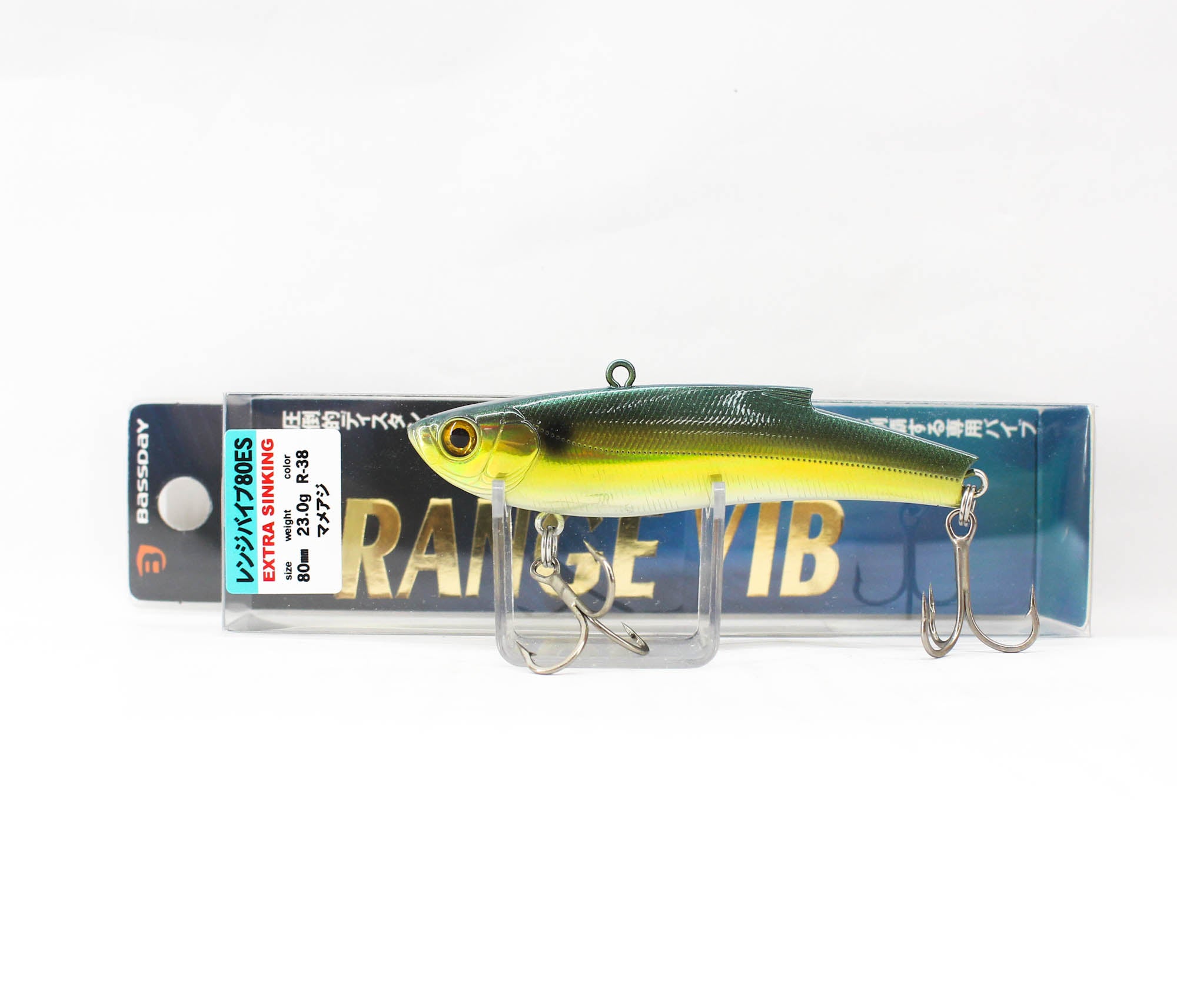 Bassday Range Vibe 80 ES Extra Sinking Vibration Lure R-38 (1272)