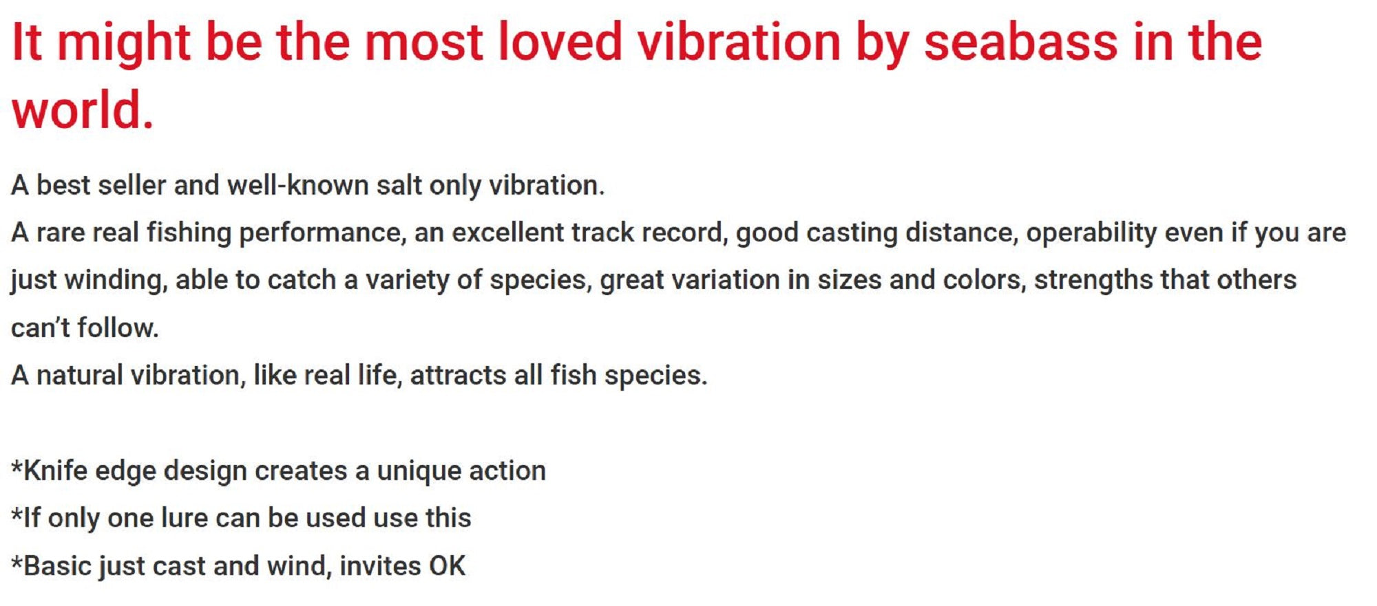 Bassday Range Vibe 80 ES Extra Sinking Vibration Lure HH-02 (1289)