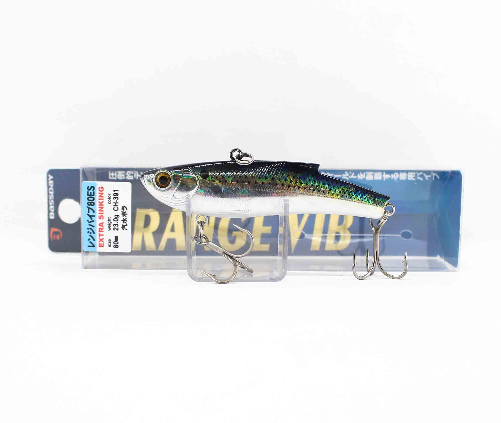 Bassday Range Vibe 80 ES Extra Sinking Vibration Lure CH-391 (1470)