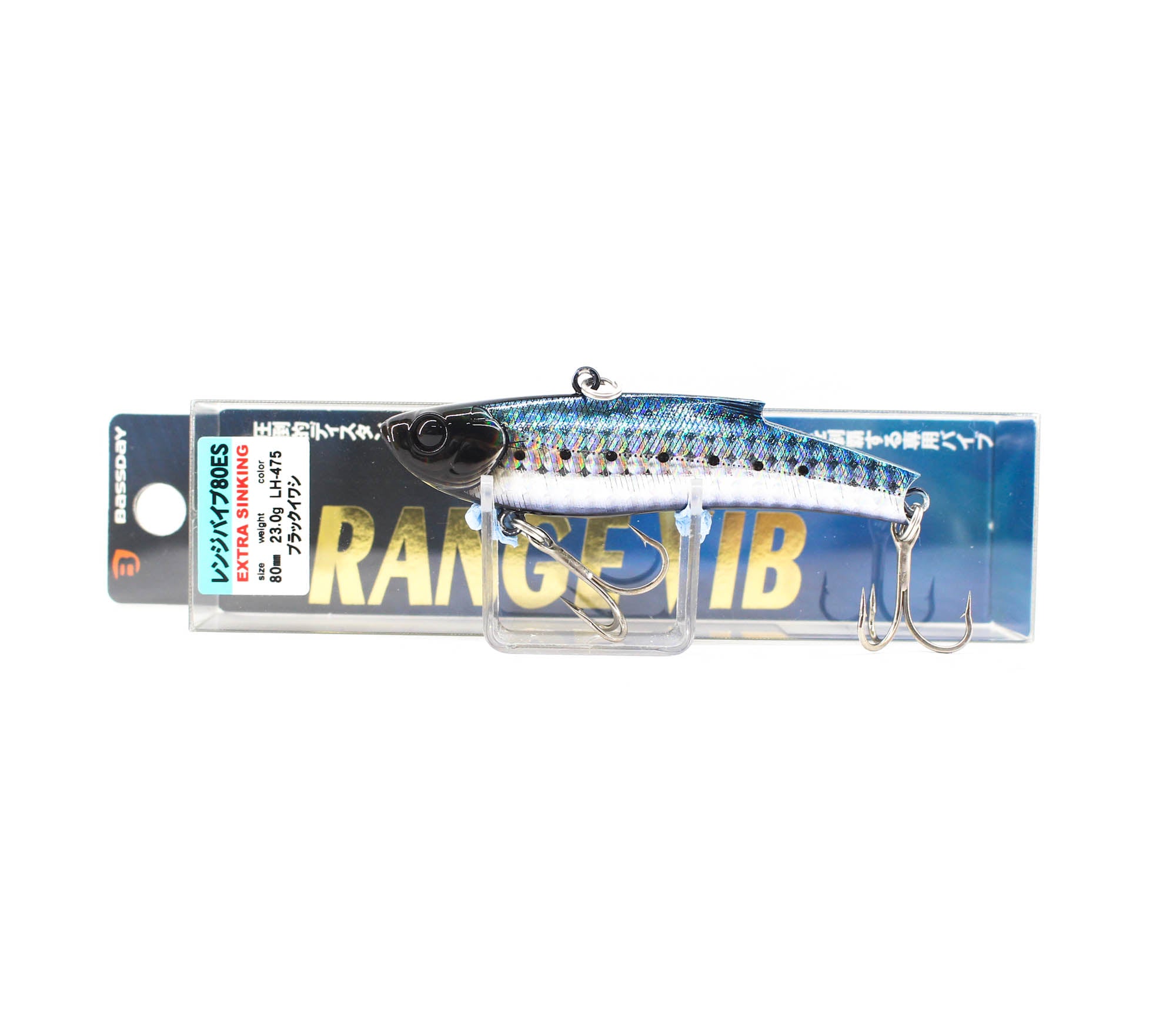 Bassday Range Vibe 80 ES Extra Sinking Vibration Lure #LH-475 (1524)