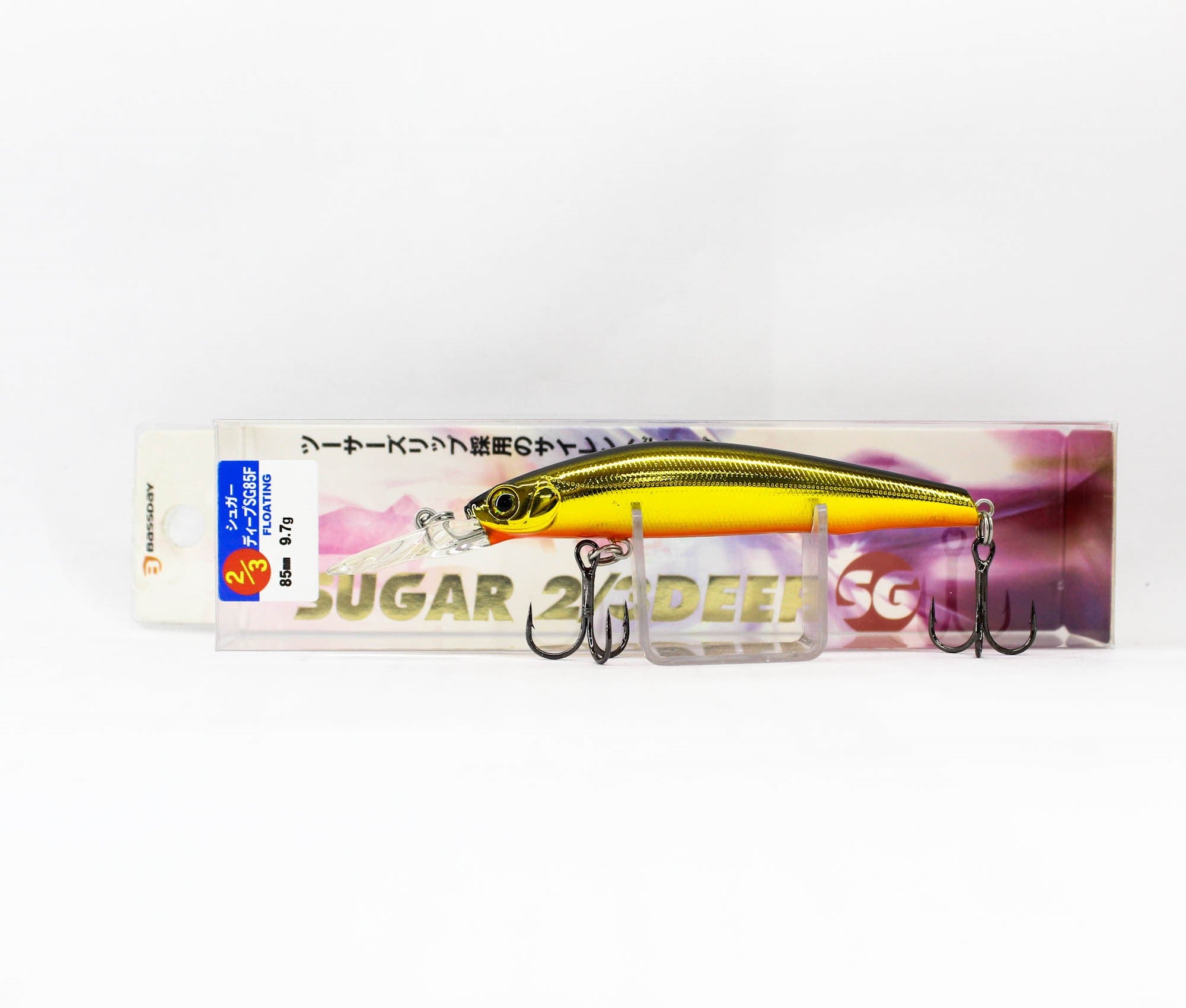 Bassday Sugar 2/3 Deep SG 85F Floating Lure 9.7 grams M-09 (6048)