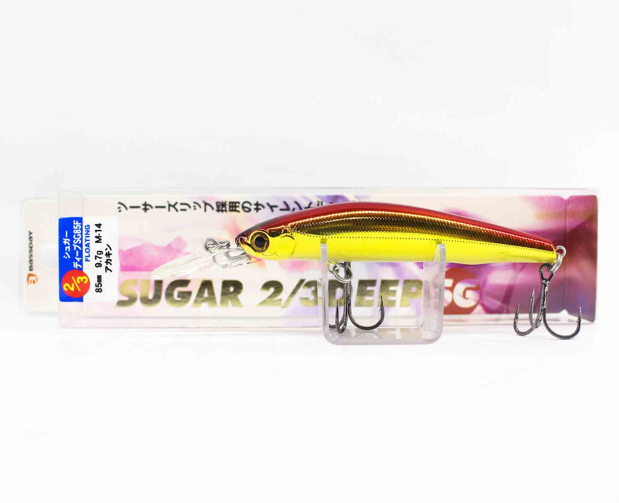 Bassday Sugar 2/3 Deep SG 85F Floating Lure 9.7 grams M-14 (6062)