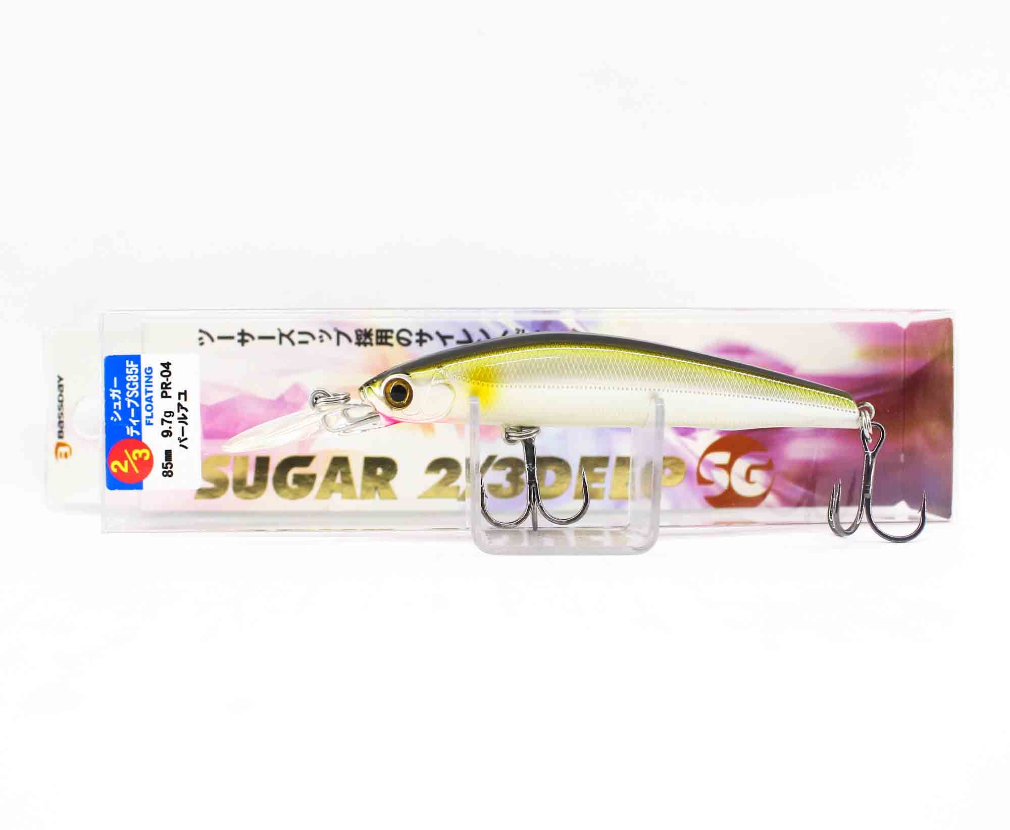 Bassday Sugar 2/3 Deep SG 85F Floating Lure 9.7 grams PR-04 (6130)