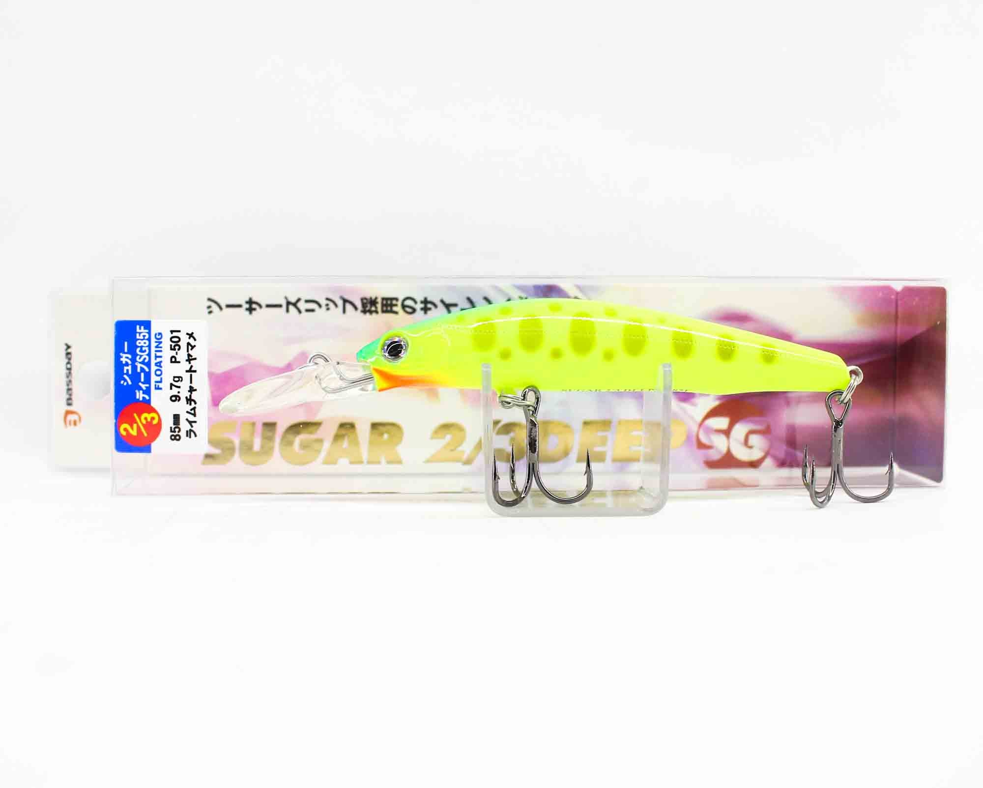 Bassday Sugar 2/3 Deep SG 85F Floating Lure 9.7 grams P-501 (6376)