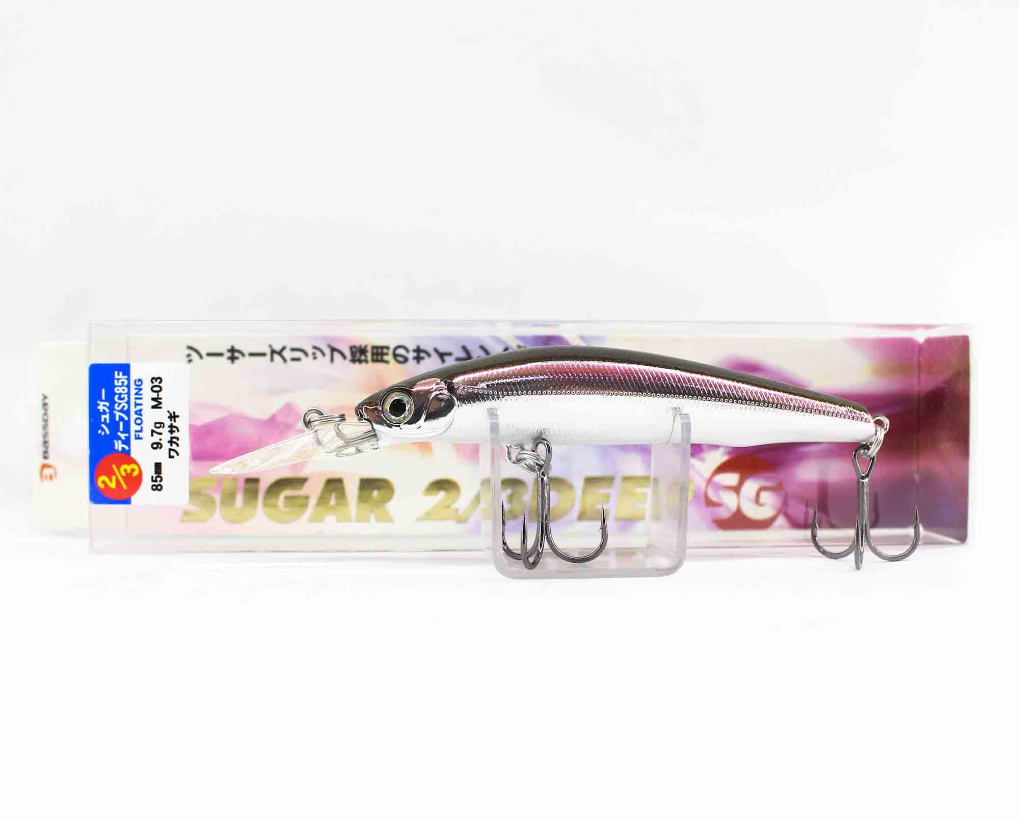 Bassday Sugar 2/3 Deep SG 85F Floating Lure 9.7 grams M-03 (6468)