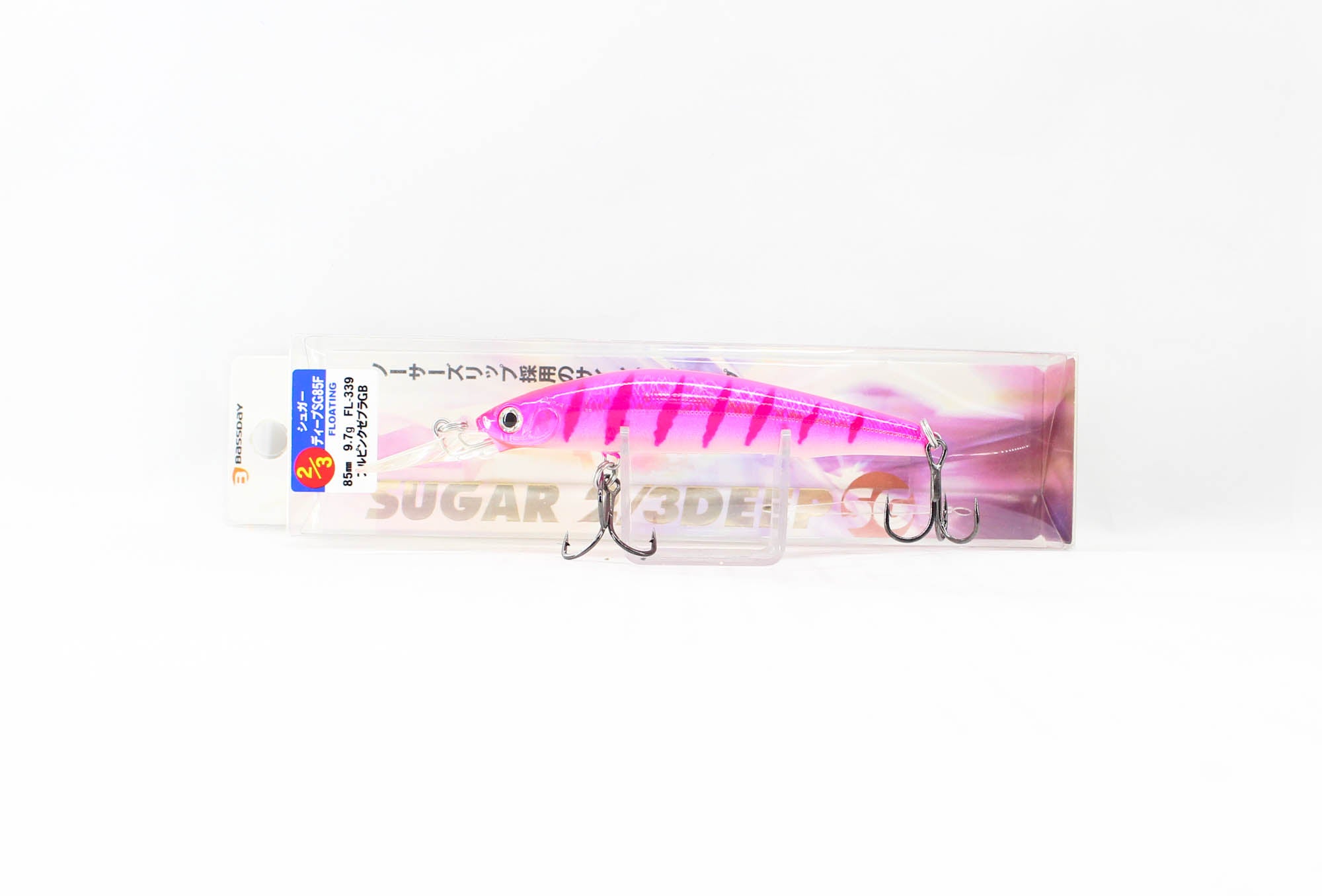 Bassday Sugar 2/3 Deep SG 85F Floating Lure 9.7 grams FL-339 (6475)