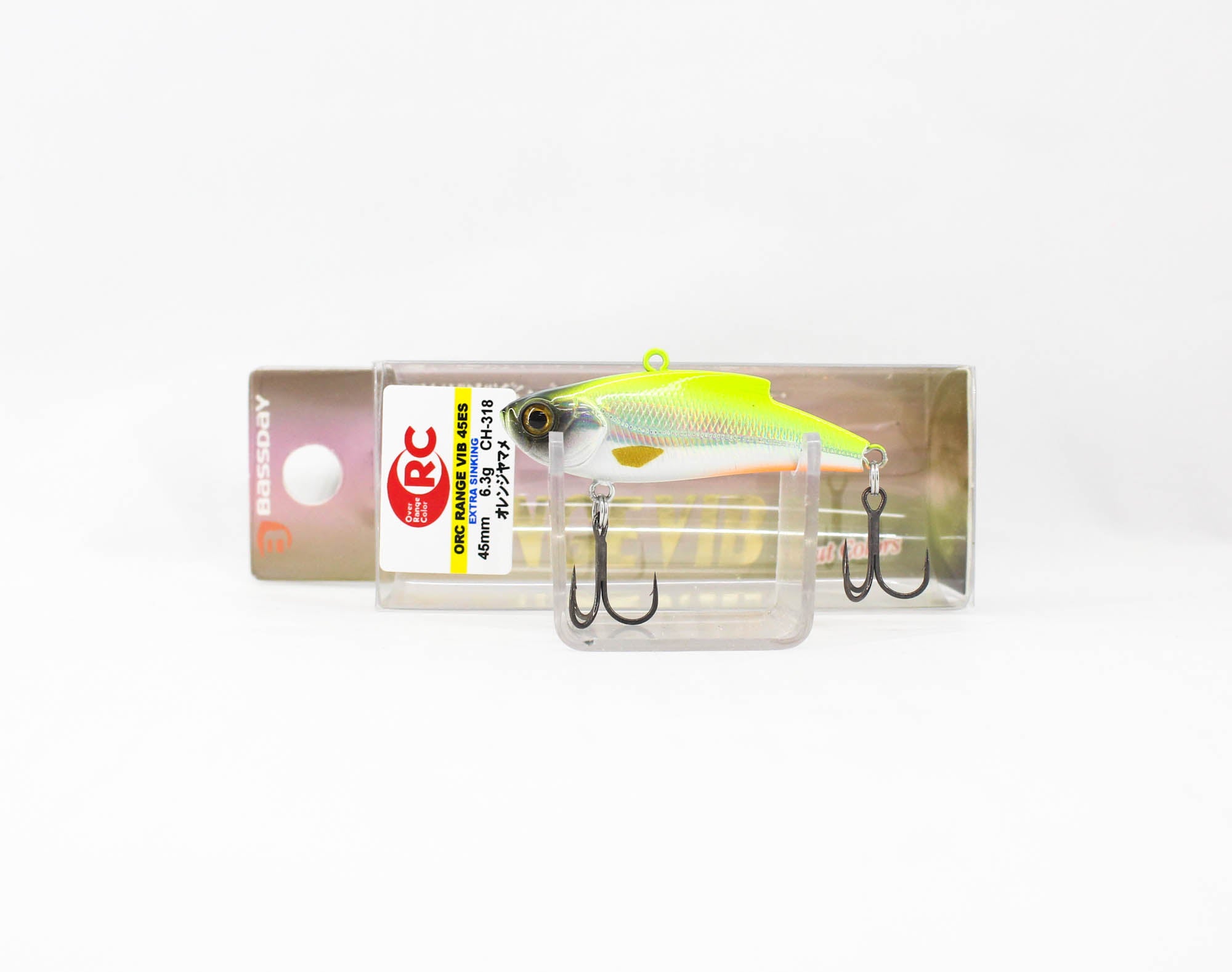 Bassday ORC Range Vibe 45 ES Extra Sinking Vibration Lure H-208R (7205)