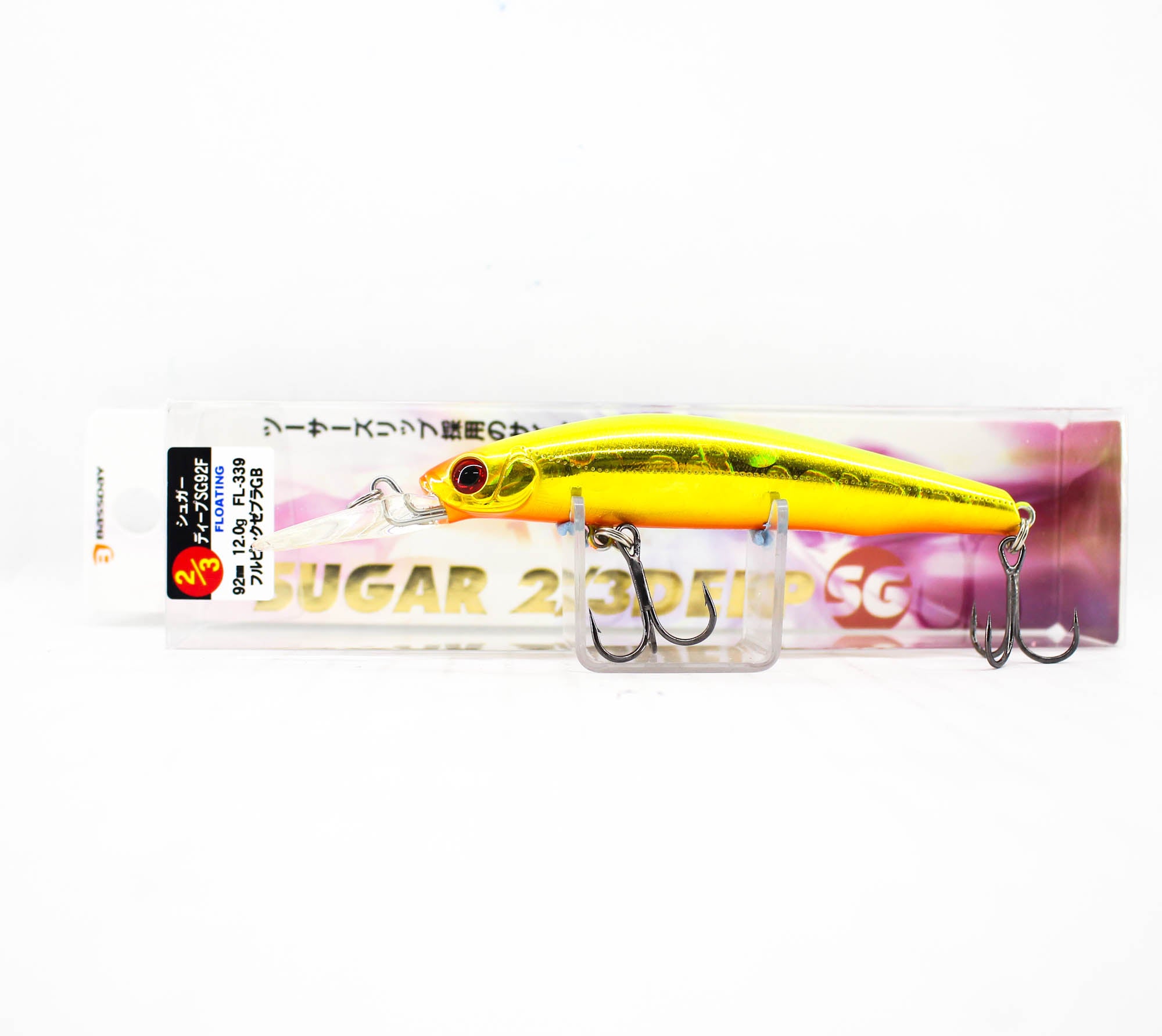 Bassday Sugar 2/3 Deep SG 92F Floating Lure 12 grams RD-288 (9369)