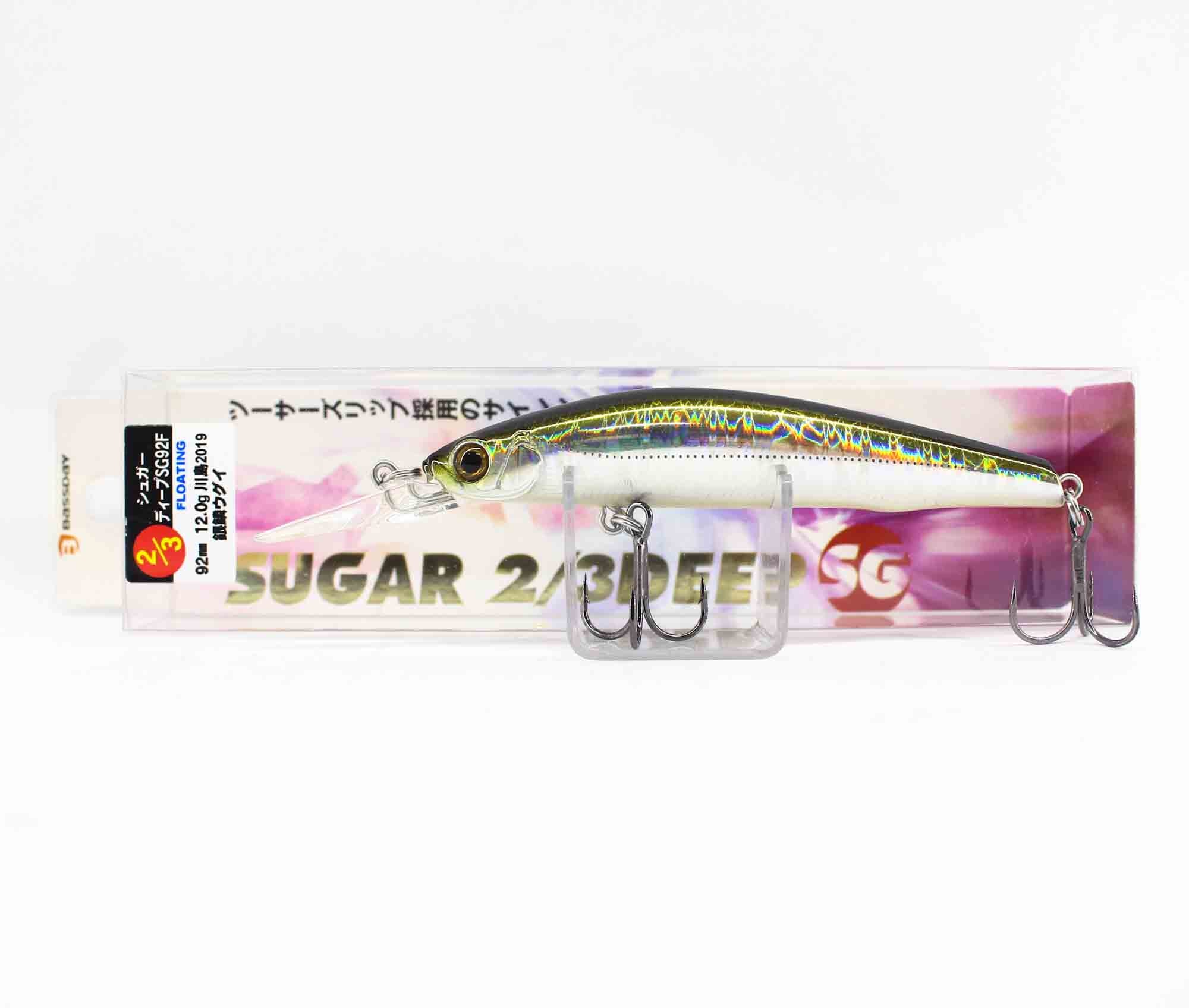 Bassday Sugar 2/3 Deep SG 92F Floating Lure 12 grams Kawashima (9406)