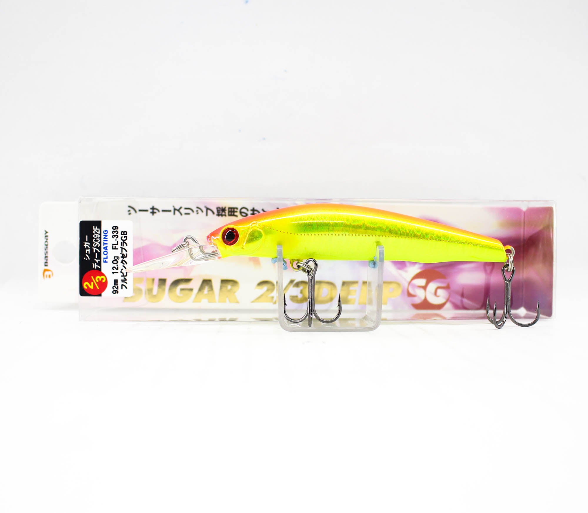 Bassday Sugar 2/3 Deep SG 92F Floating Lure 12 grams FL-396 (9413)