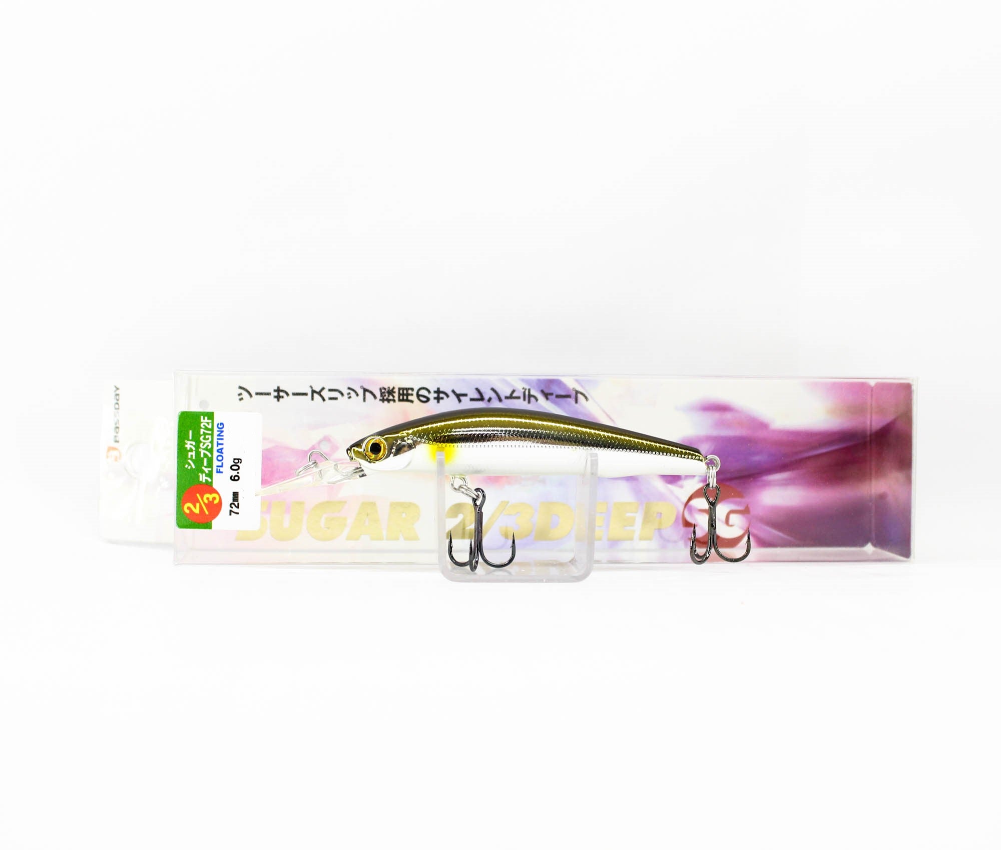 Bassday Sugar 2/3 Deep SG 72F Floating Lure 6 grams M-04 (1027)