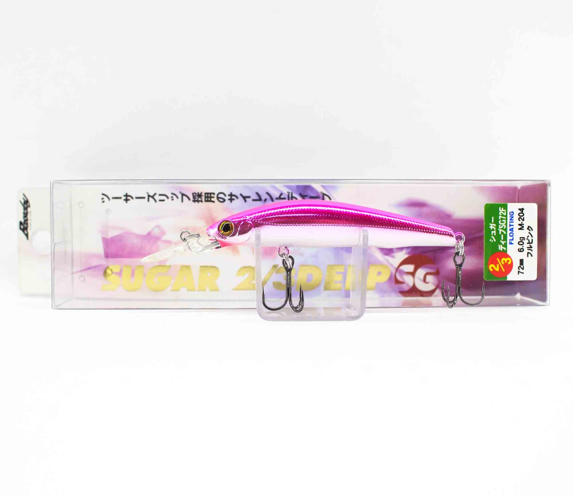 Bassday Sugar 2/3 Deep SG 72F Floating Lure 6.0 grams M-204 (1072)
