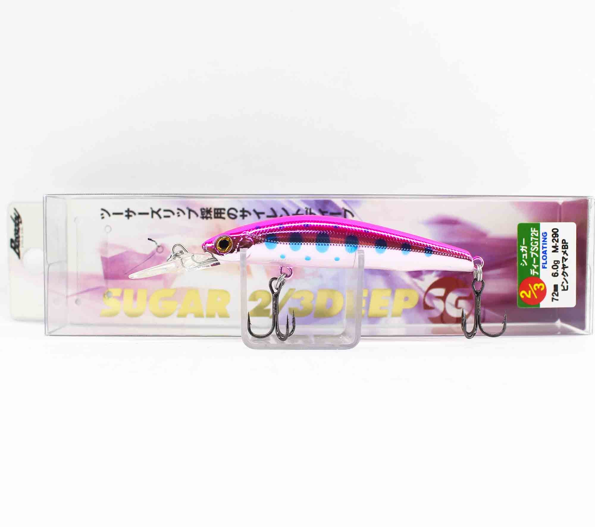 Bassday Sugar 2/3 Deep SG 72F Floating Lure 6 grams M-290 (1195)