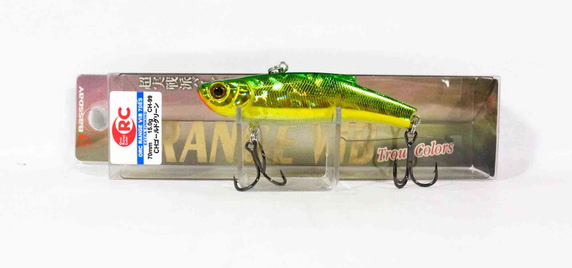 Bassday ORC Range Vibe 70 ES Extra Sinking Vibration Lure CH-99 (5087)