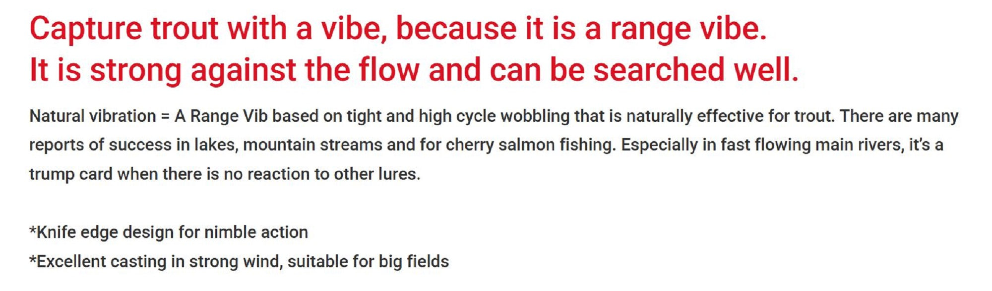 Bassday ORC Range Vibe 70 ES Extra Sinking Vibration Lure FL-315 (5261)