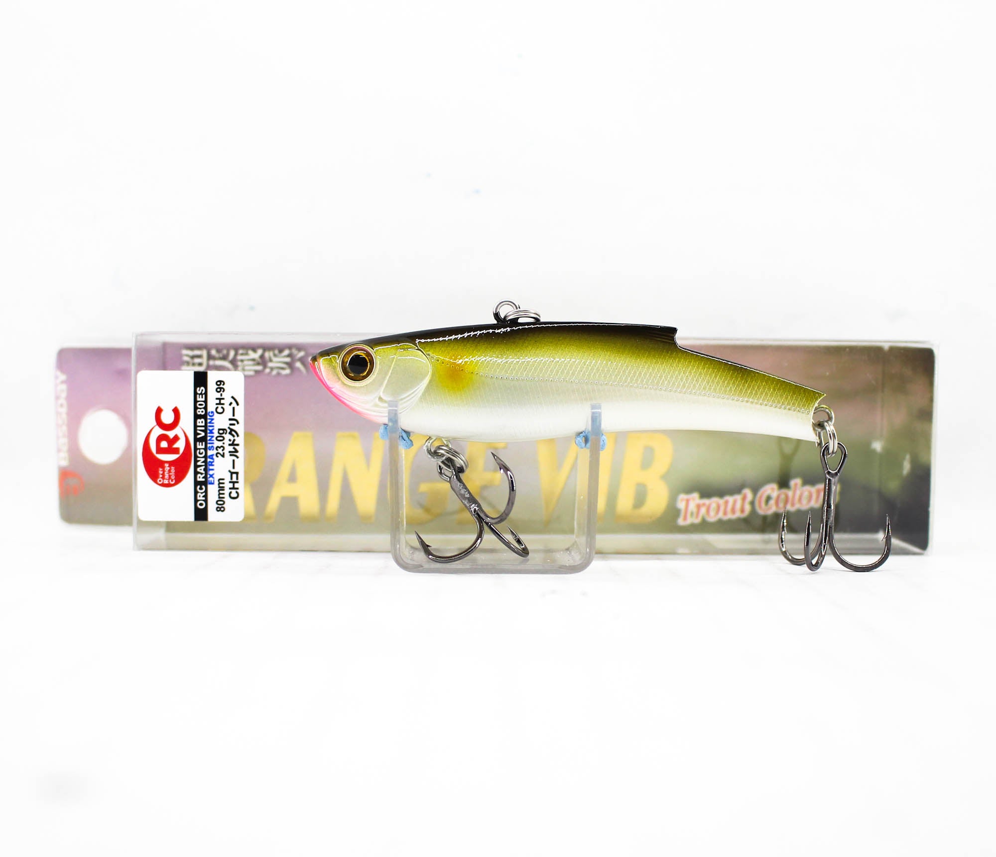 Bassday ORC Range Vibe 80 ES Extra Sinking Vibration Lure PR-04 (6107)