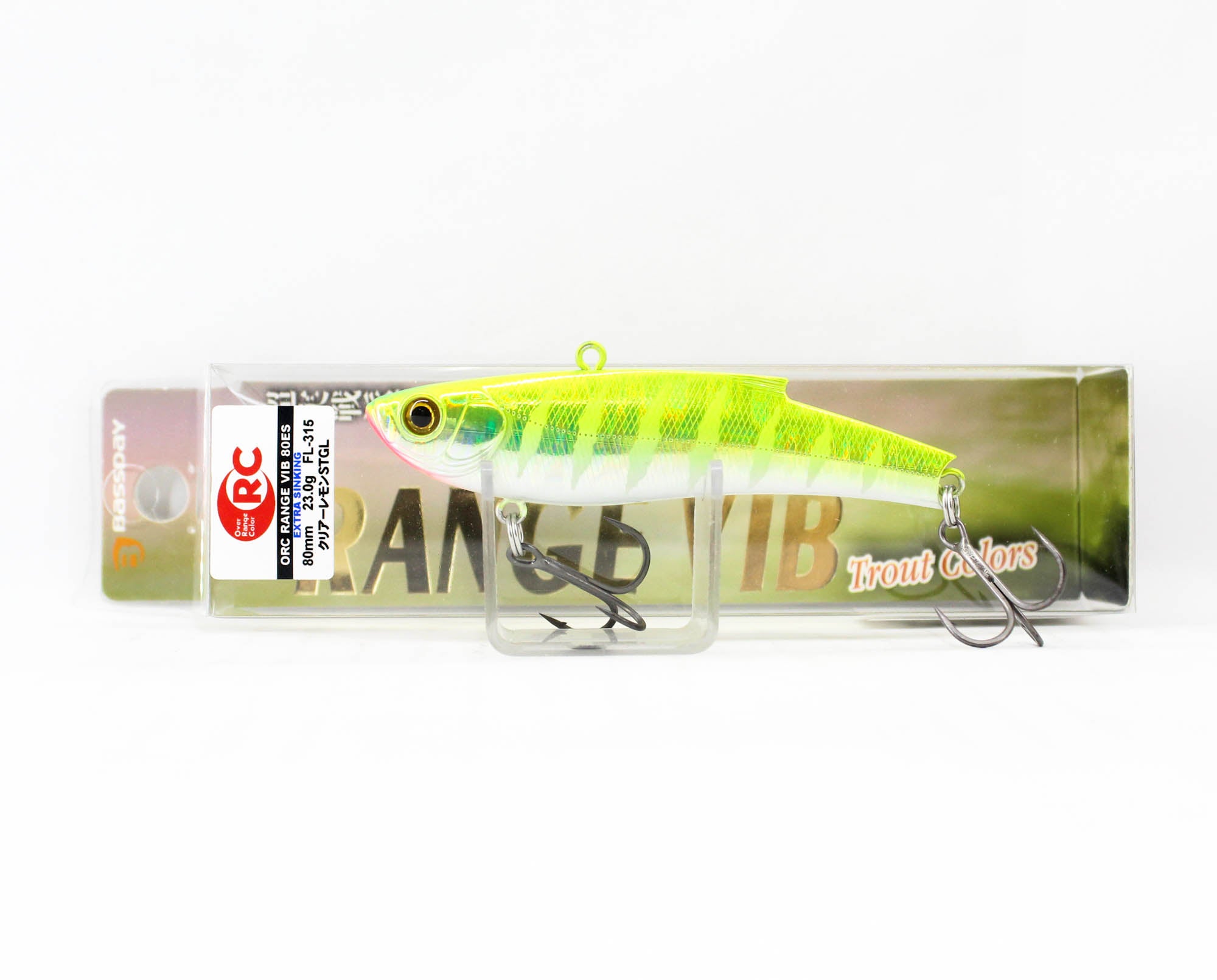 Bassday ORC Range Vibe 80 ES Extra Sinking Vibration Lure FL-315 (6268)