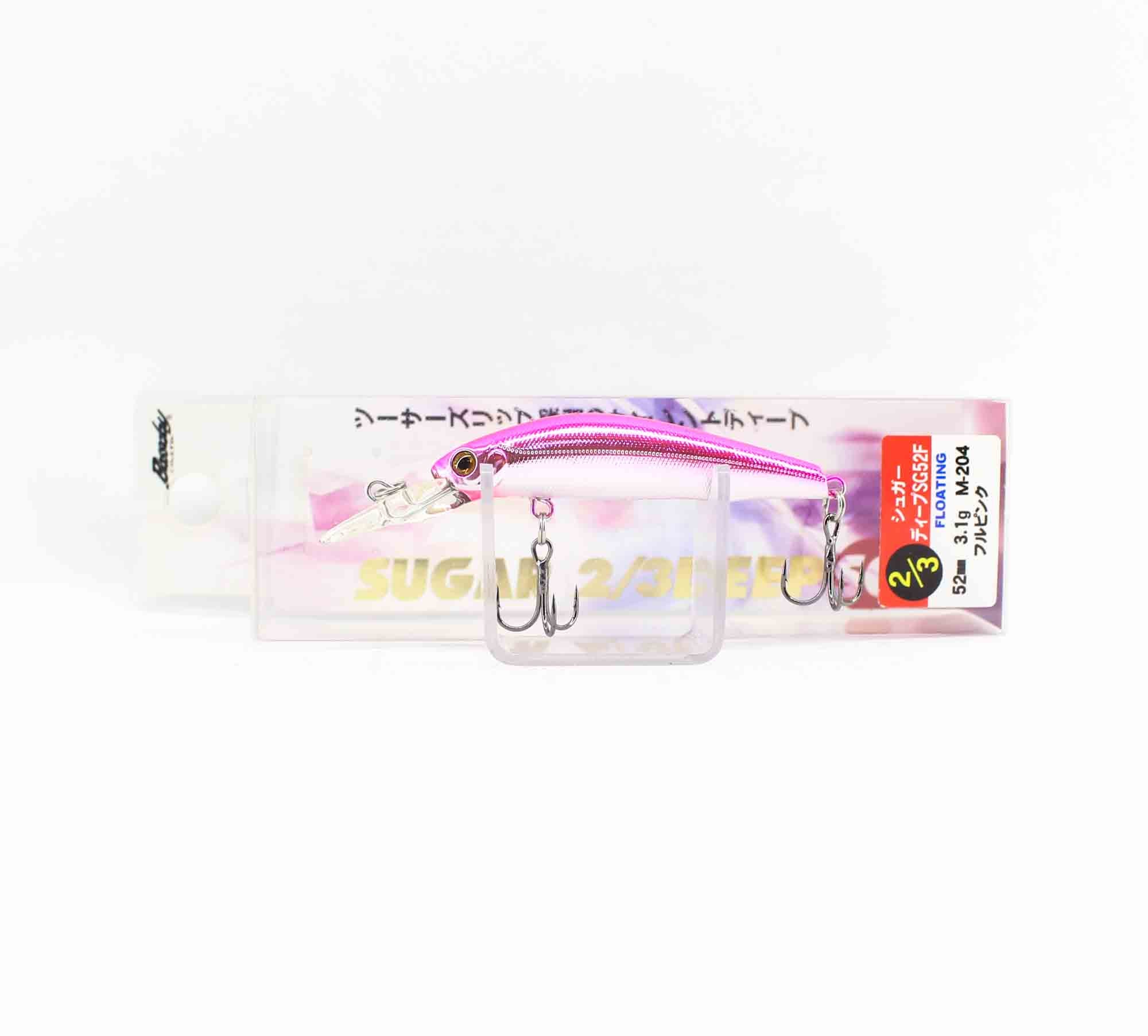 Bassday Sugar 2/3 Deep SG 52F Floating Lure 3.1 grams M-204 (4072)