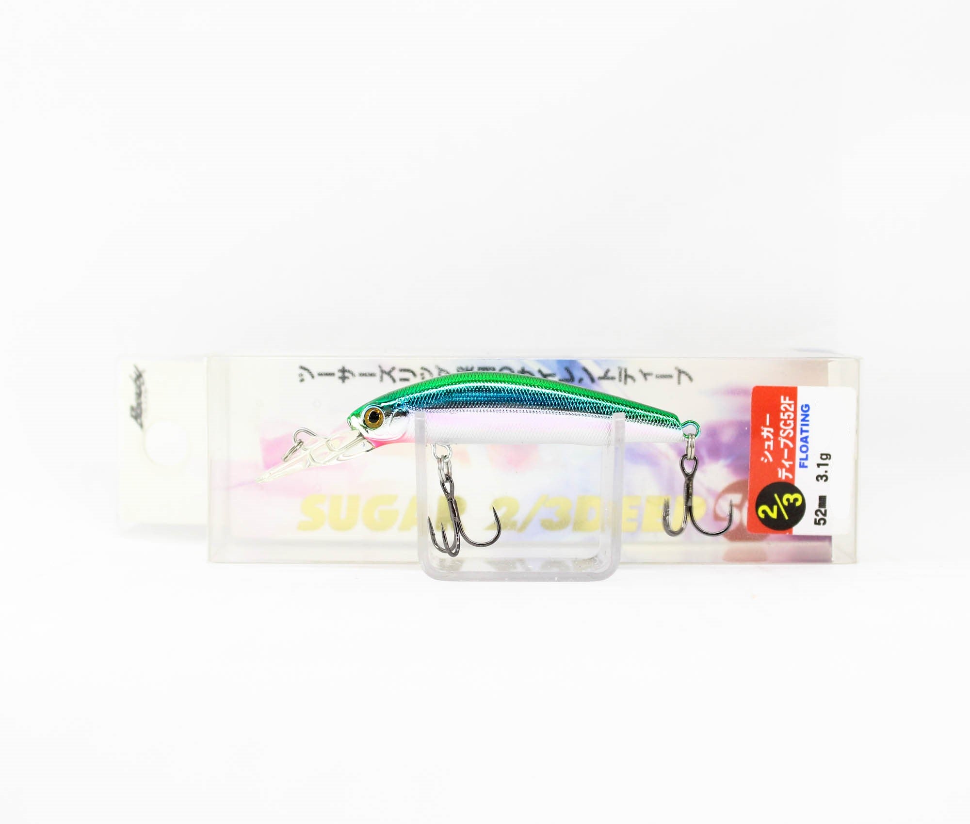 Bassday Sugar 2/3 Deep SG 52F Floating Lure 3.1 grams M-207 (4089)
