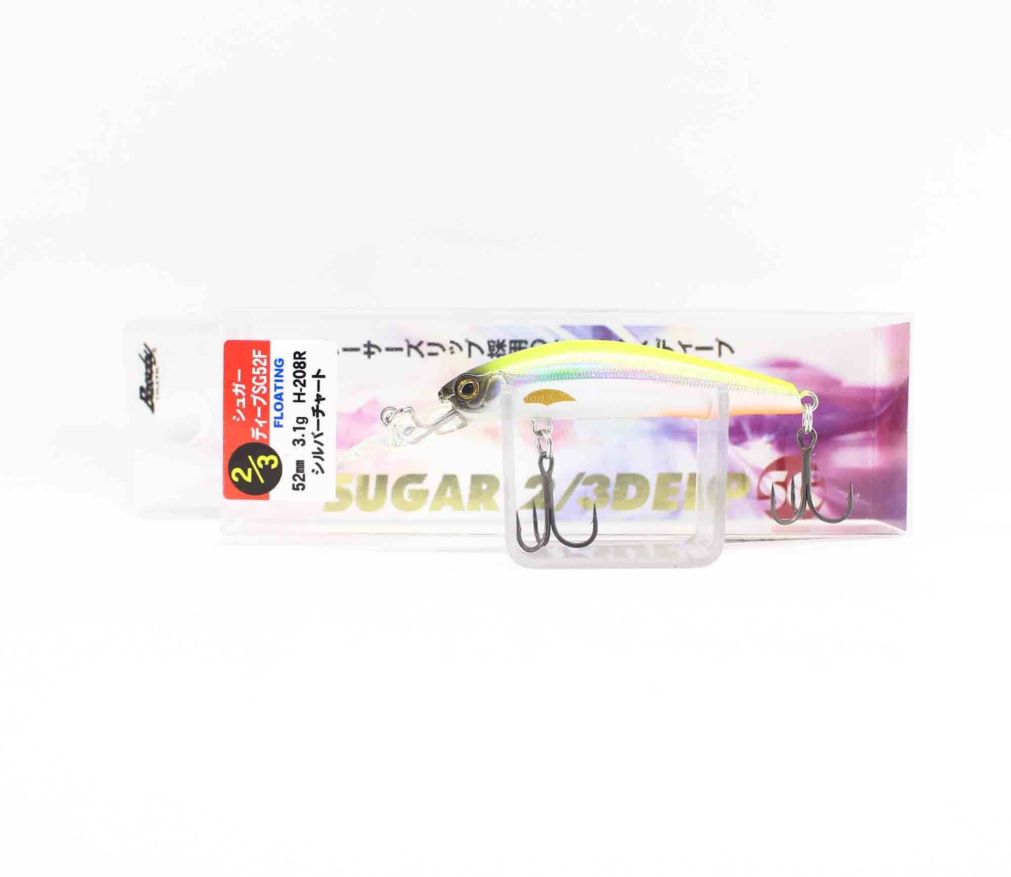 Bassday Sugar 2/3 Deep SG 52F Floating Lure 3.1 grams H-208R (4218)