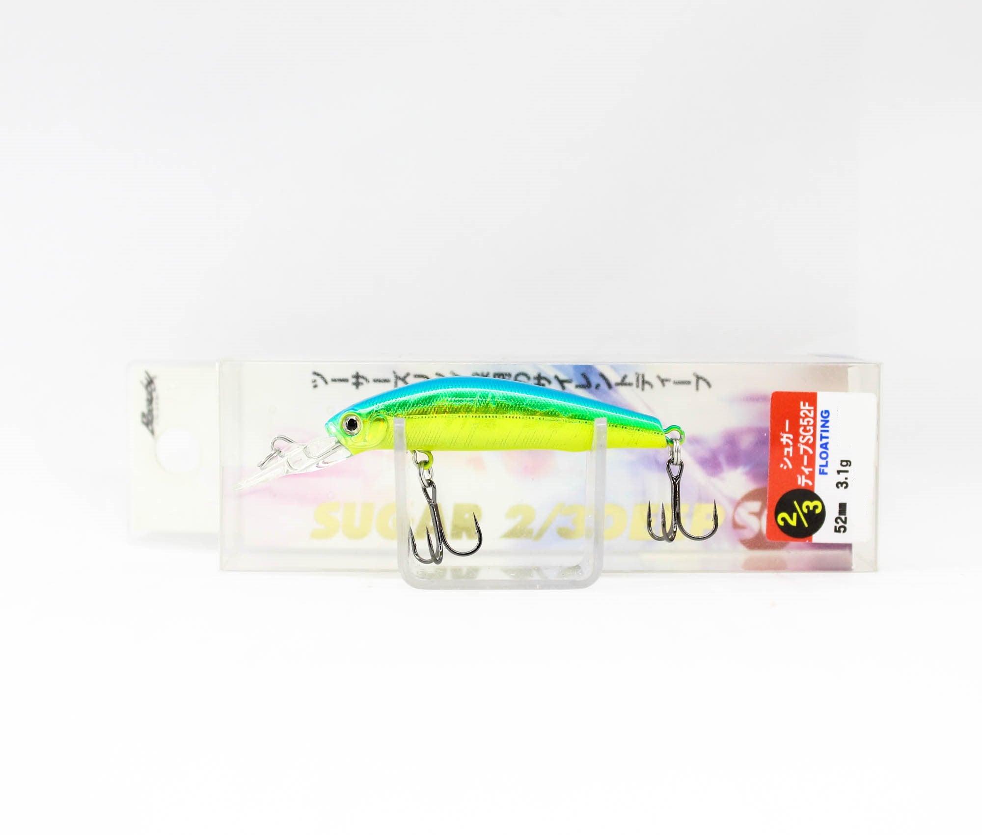 Bassday Sugar 2/3 Deep SG 52F Floating Lure 3.1 grams SB-165 (4300)