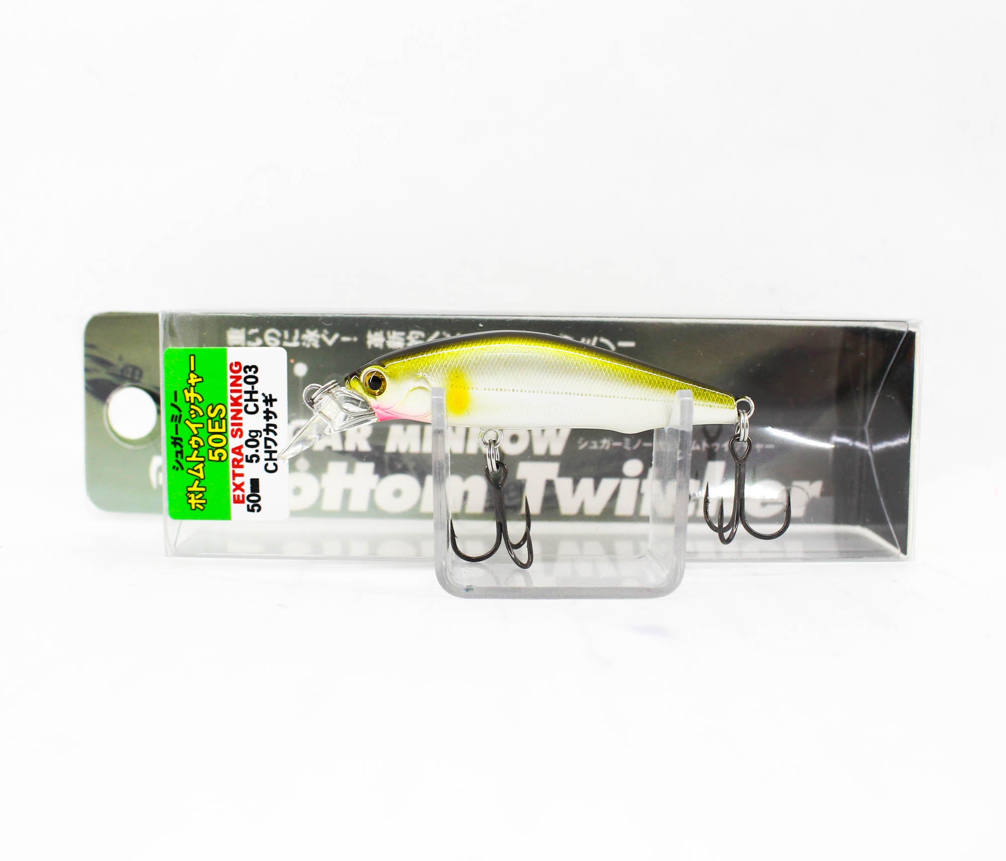 Bassday Sugar Minnow Bottom Twitcher 50ES Sinking Lure 5 grams PR-04 (7141)