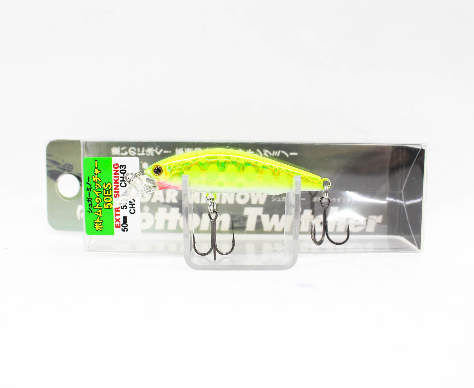 Bassday Sugar Minnow Bottom Twitcher 50ES Sinking Lure 5g FL-389 (7288)