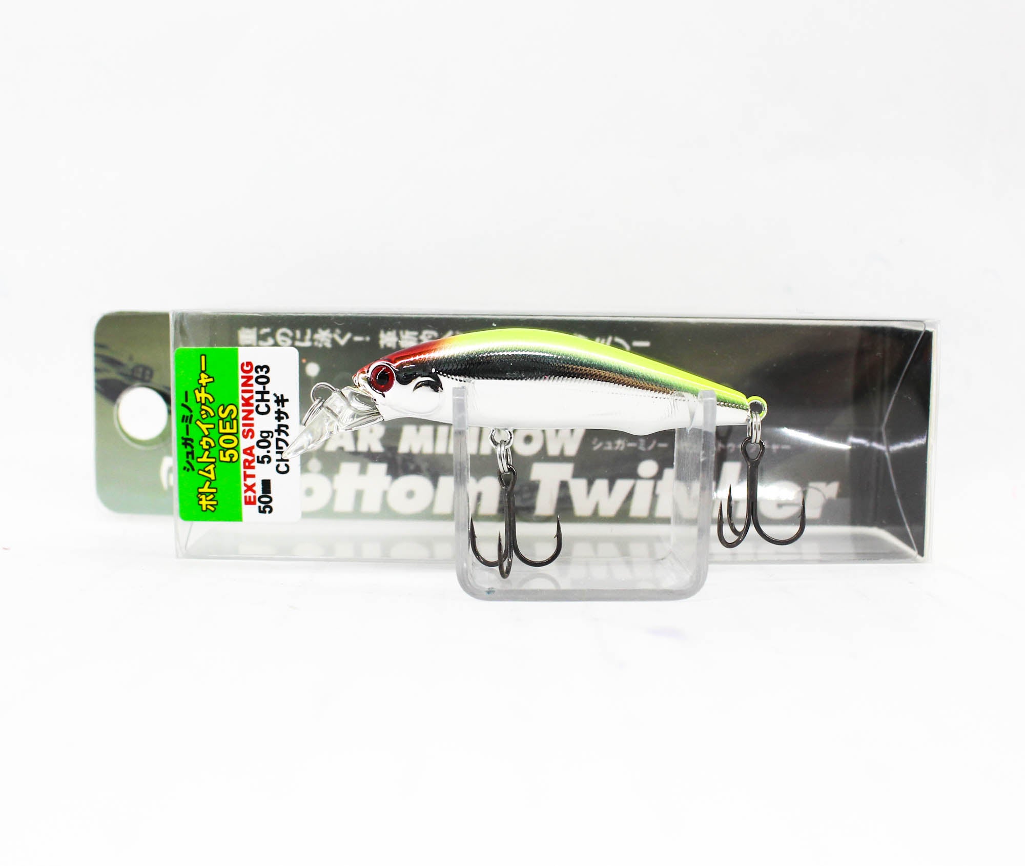 Bassday Sugar Minnow Bottom Twitcher 50ES Sinking Lure 5 grams M-97 (7301)