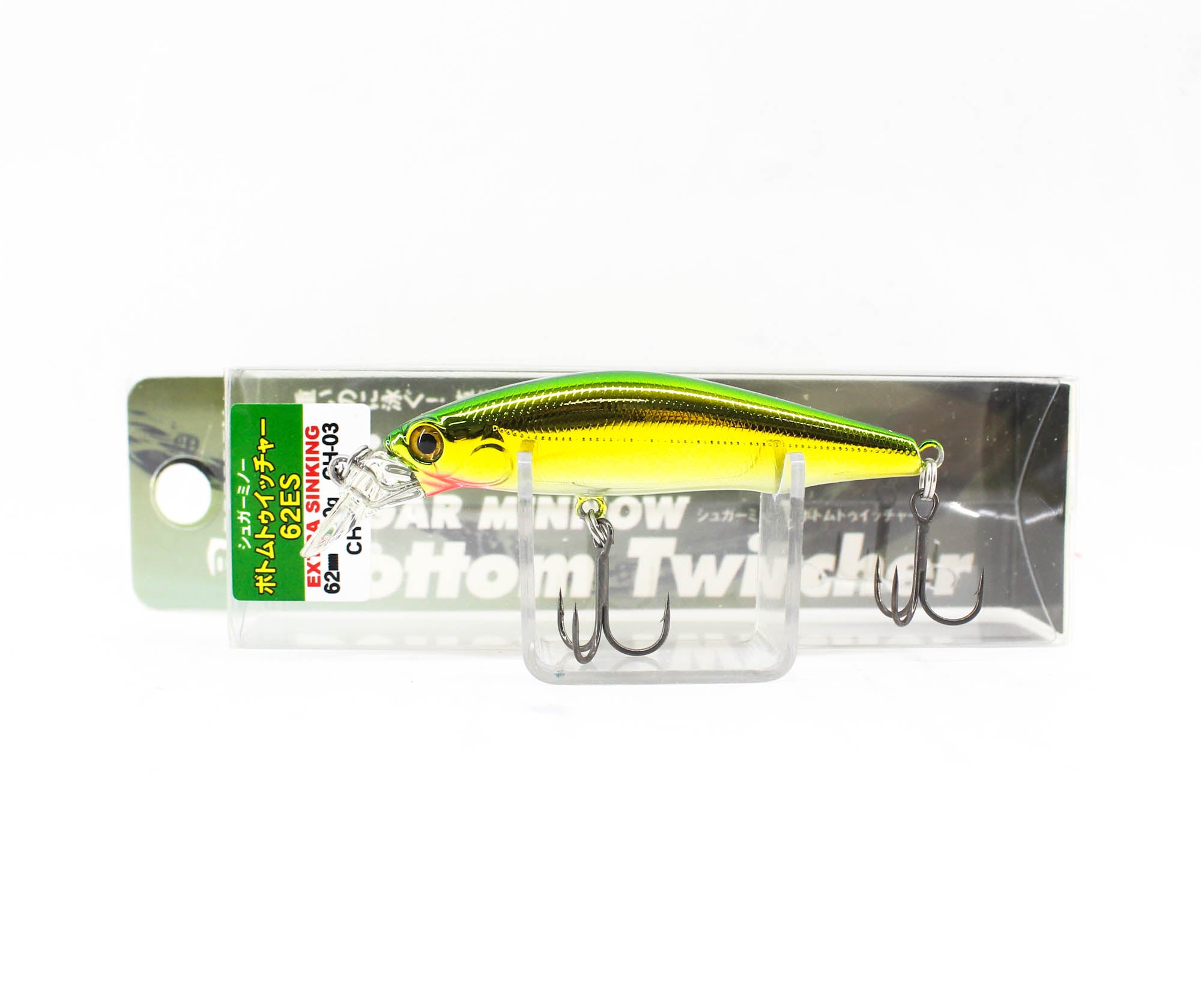 Bassday Sugar Minnow Bottom Twitcher 62ES Sinking Lure 8 grams M-99 (1053)