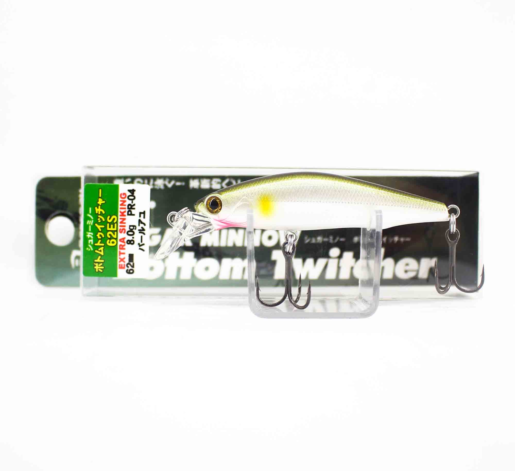 Bassday Sugar Minnow Bottom Twitcher 62ES Sinking Lure 8 grams PR-04 (1145)