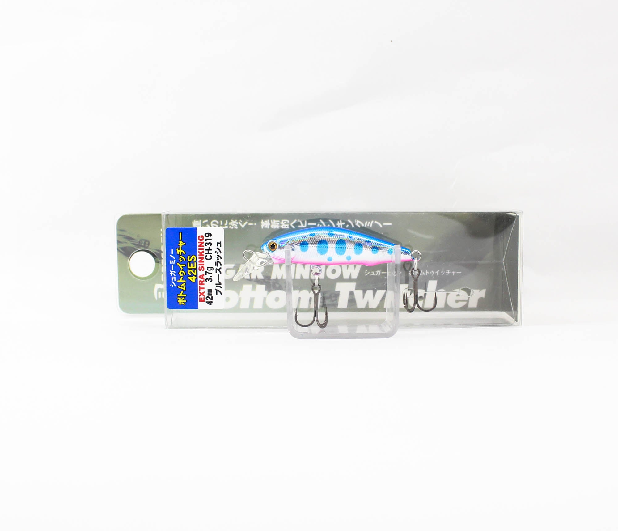 Bassday Sugar Minnow Bottom Twitcher 42ES Sinking Lure 3.7g CH-319 (0208)