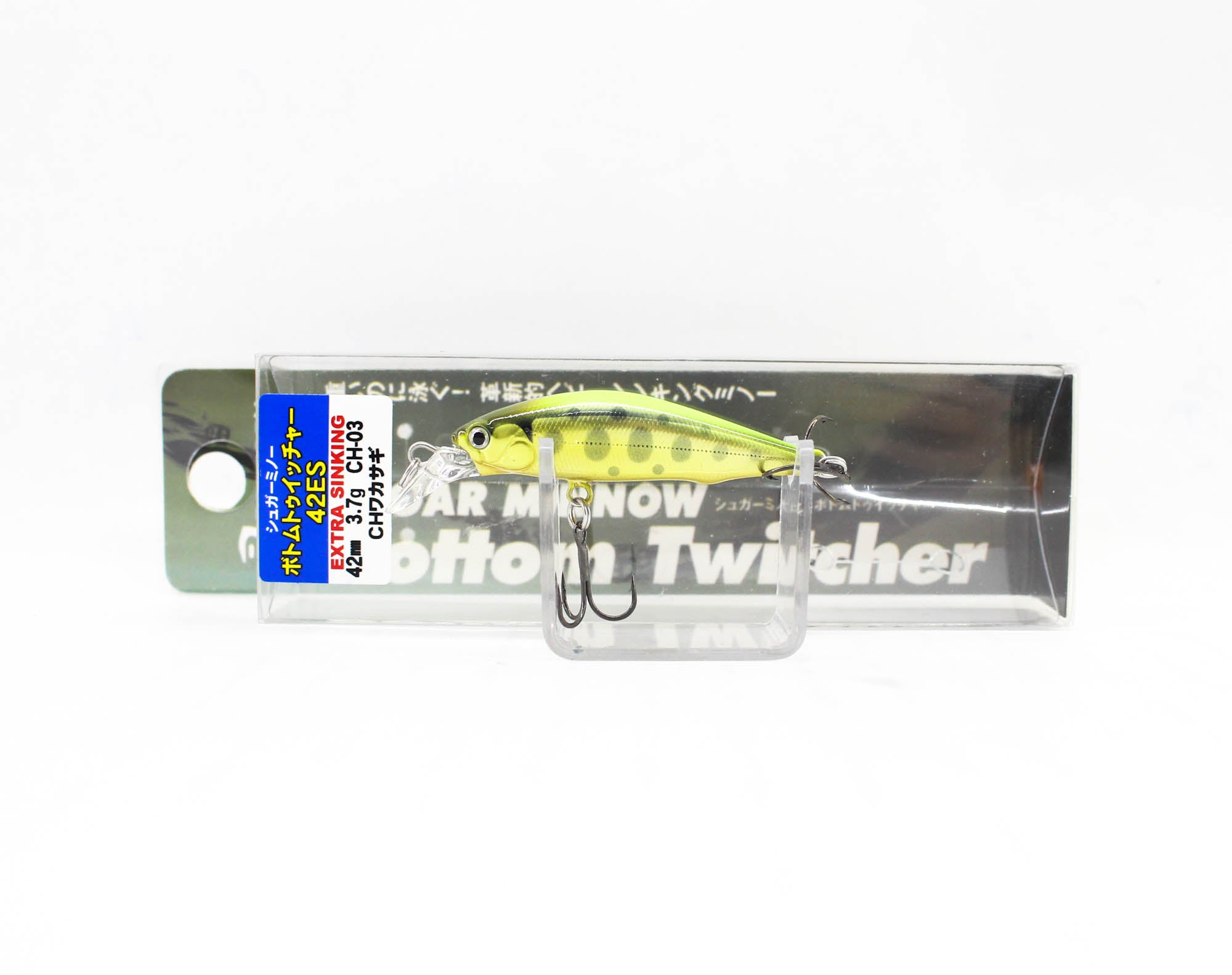 Bassday Sugar Minnow Bottom Twitcher 42ES Sinking Lure 3.7g MH-800 (0321)