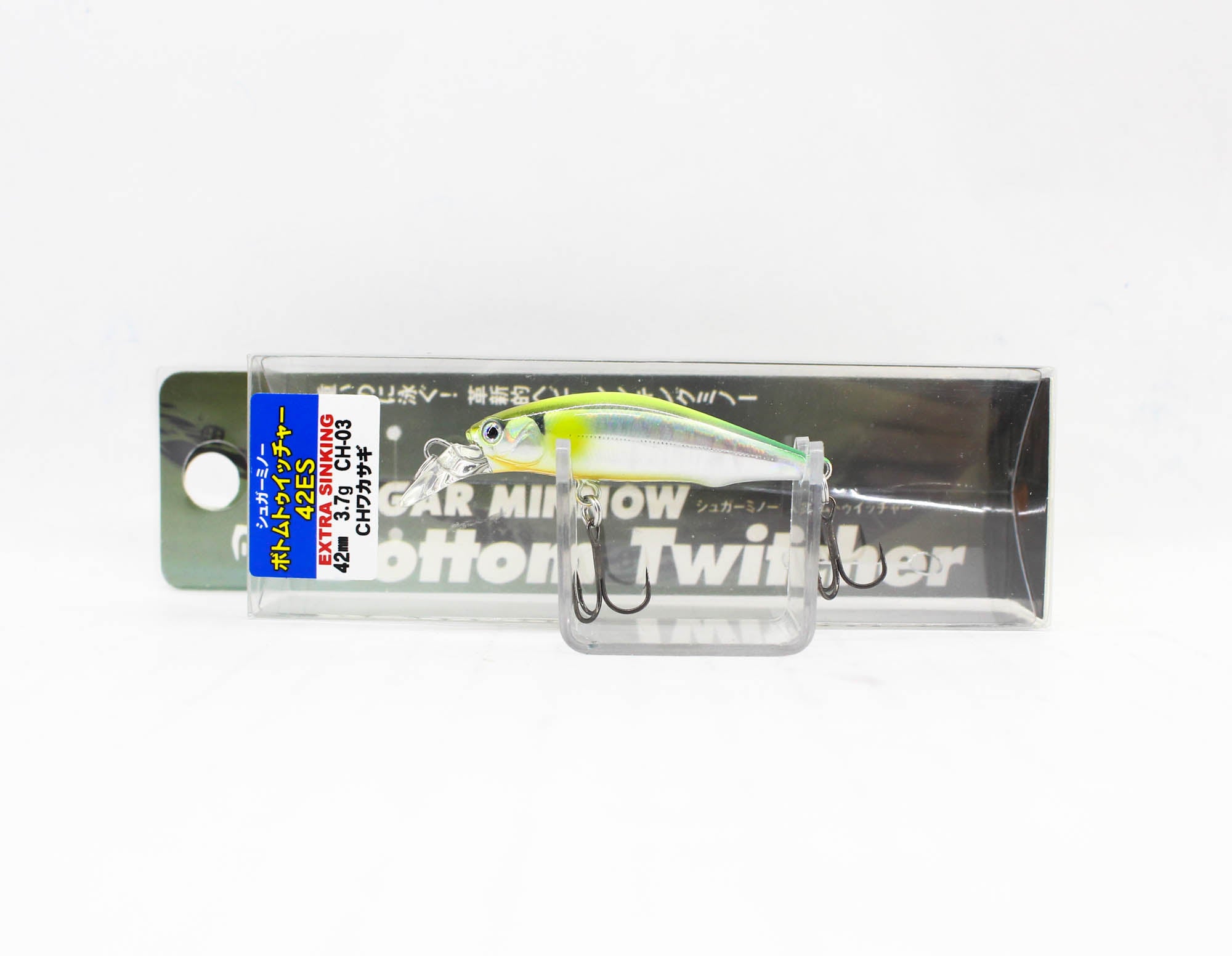 Bassday Sugar Minnow Bottom Twitcher 42ES Sinking Lure 3.7g FL-801 (0338)