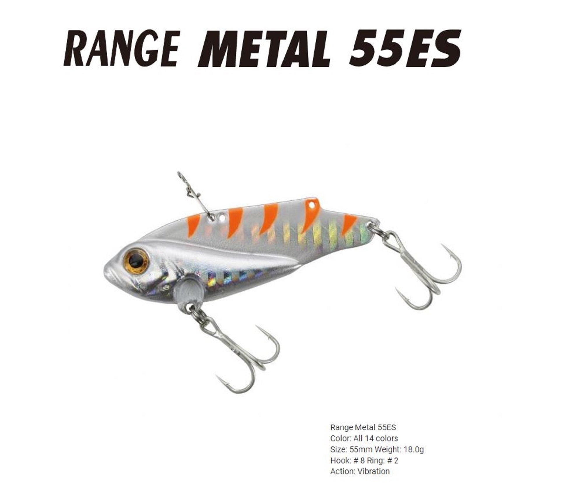 Bassday Range Metal 55 ES Extra Sinking Vibration Lure LH-312 (1199)
