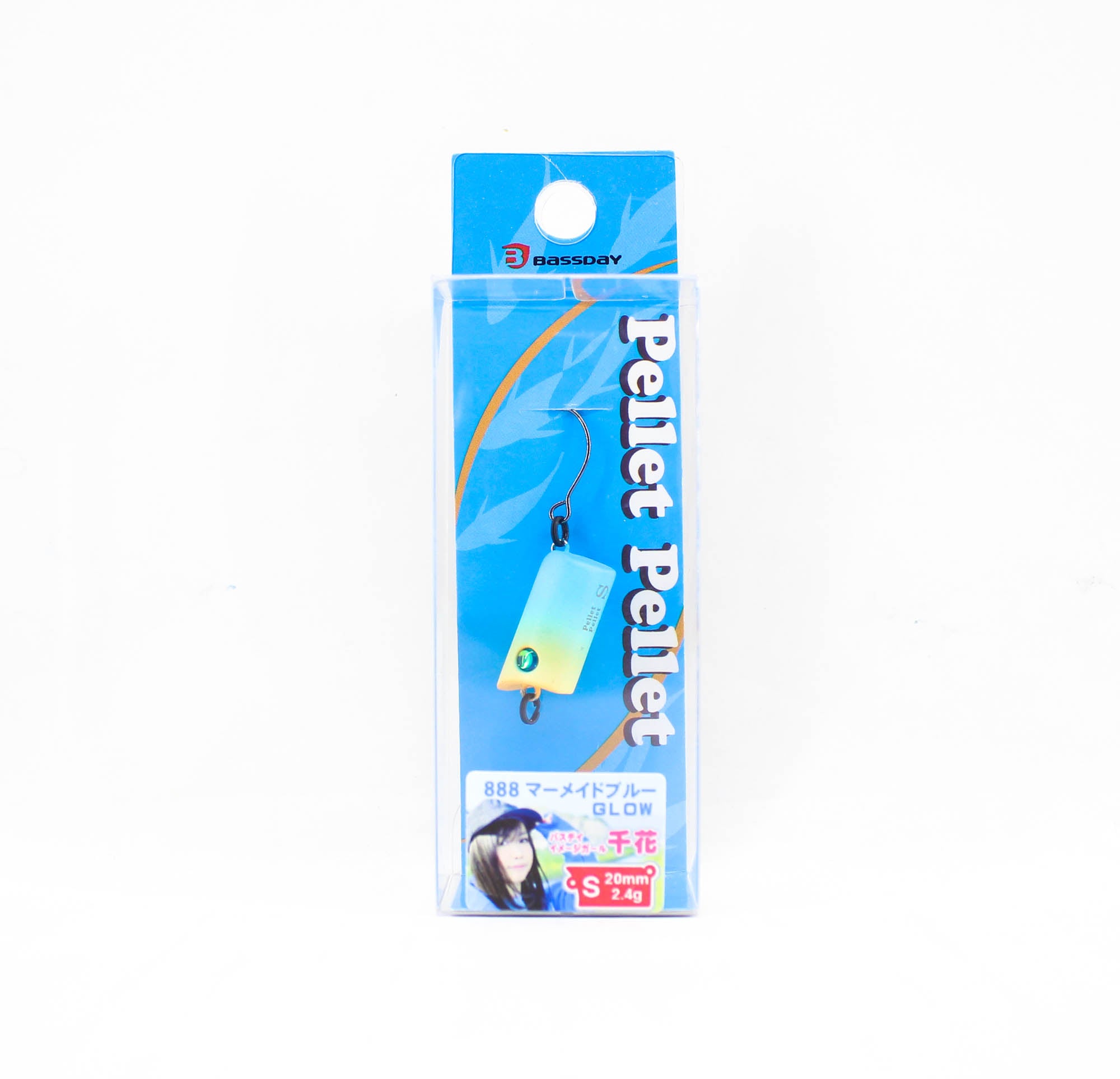 Bassday Pellet Pellet 20 mm 2.4 grams Sinking Lure 888 (5395)
