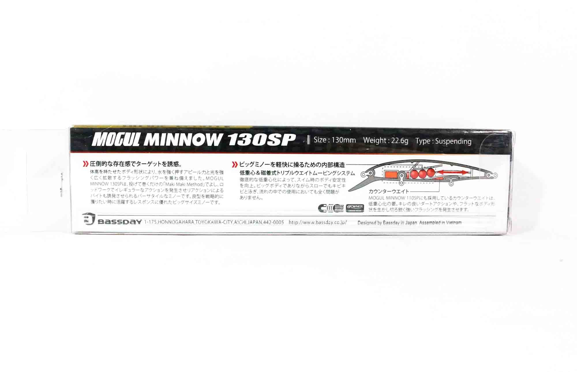 Bassday Mogul Minnow 130SP Suspend Lure 22.6 grams P-432 (8197)