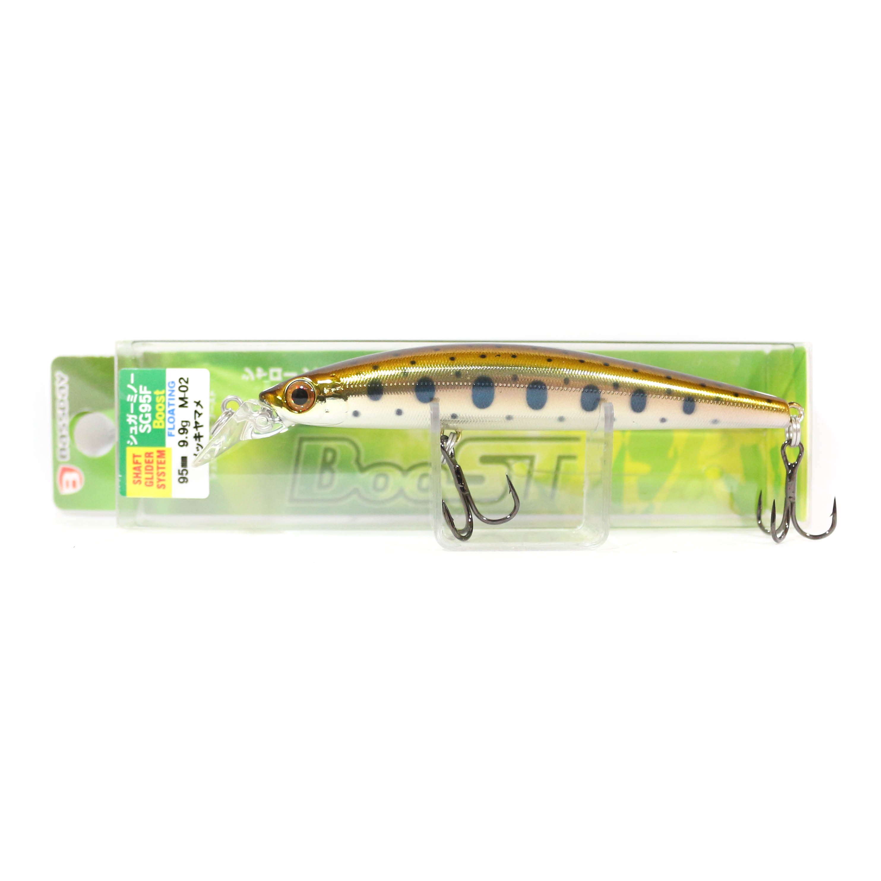 Bassday Sugar Minnow SG 95F Boost Floating Lure 9.9 grams M-02 (1012)