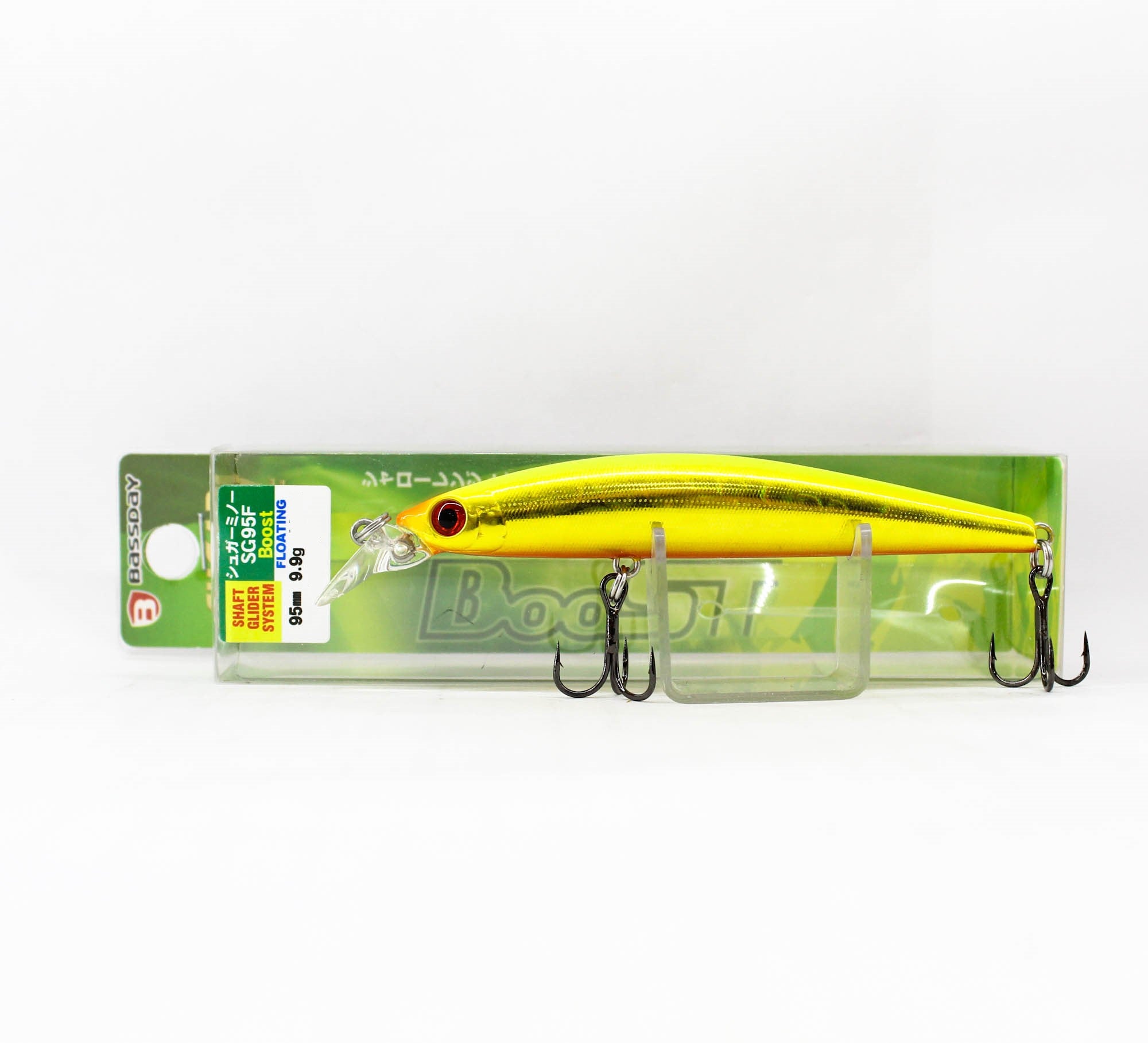 Bassday Sugar Minnow SG 95F Boost Floating Lure RD-288 (1142)