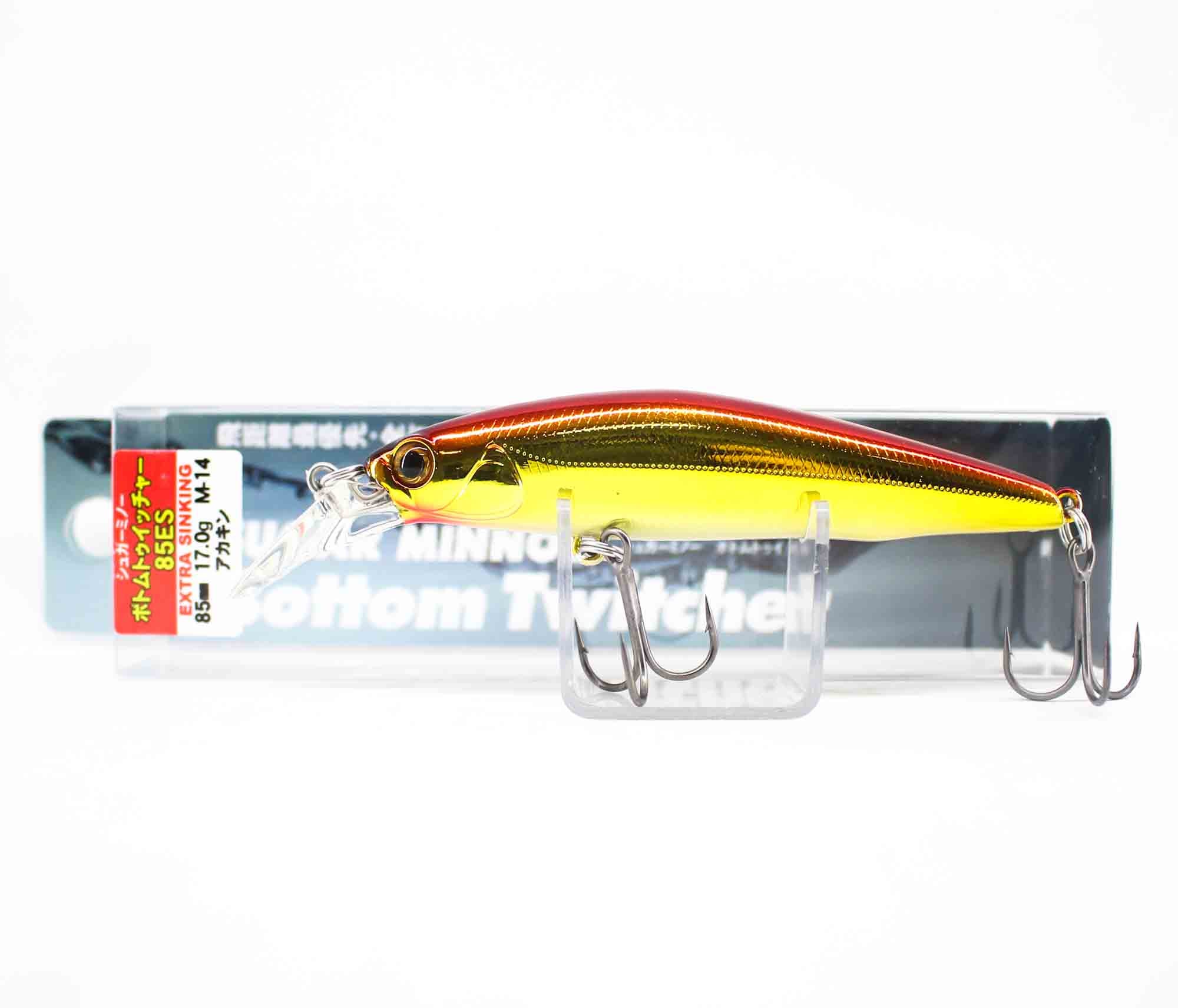 Bassday Sugar Minnow Bottom Twitcher 85ES Sinking Lure 17 grams M-14 (8059)