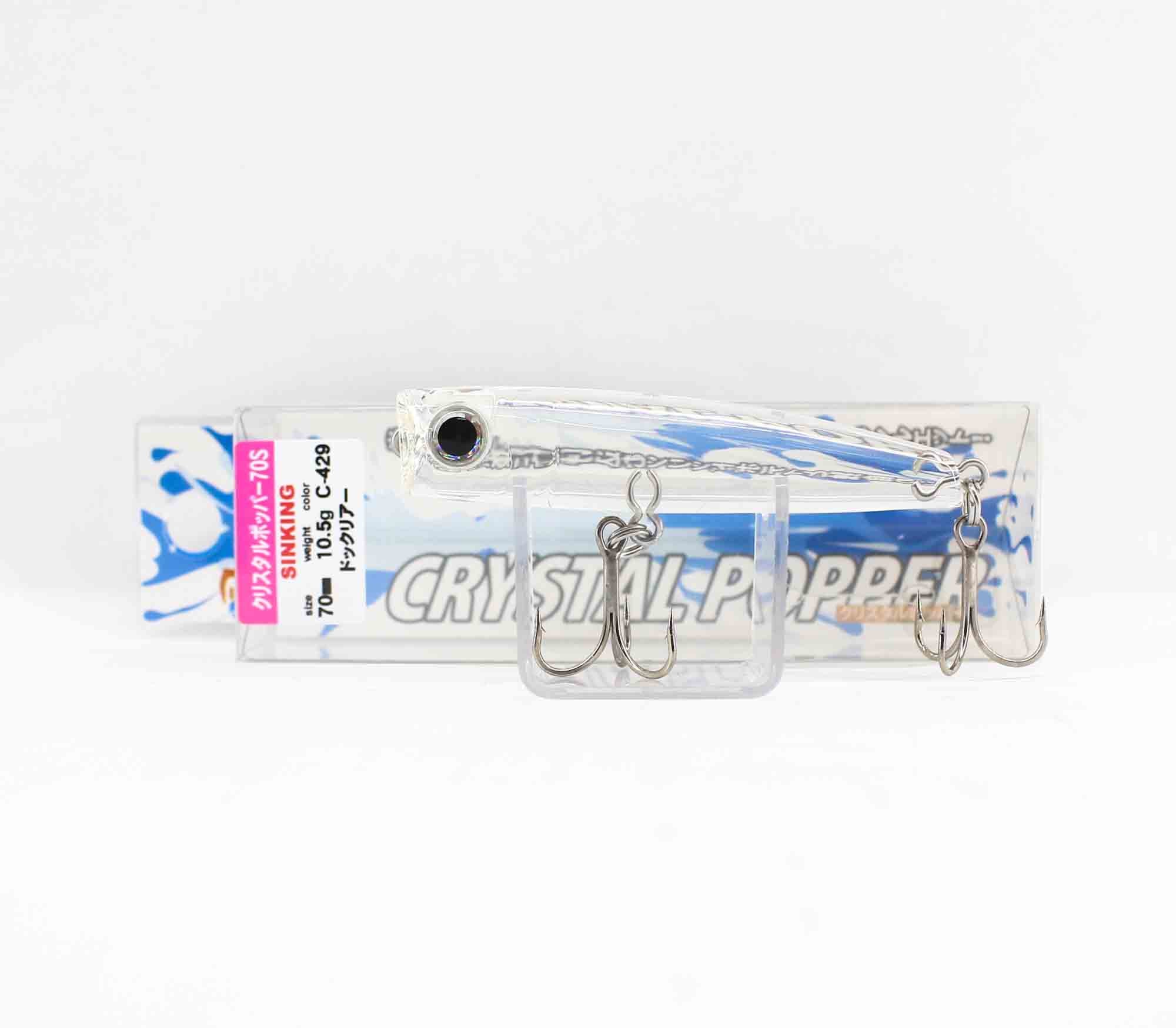 Bassday Crystal Popper 70S Sinking Lure 10.5 grams C-429 (1073)