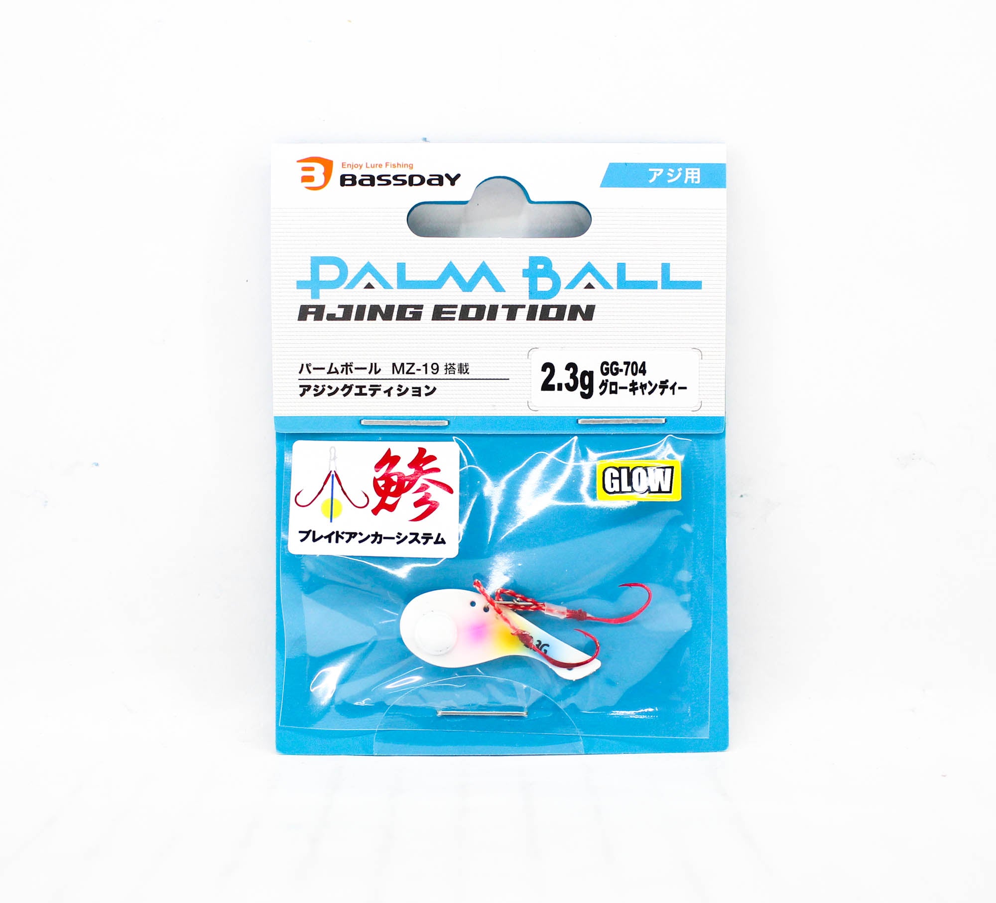 Bassday Palm Ball Ajing 30 mm 2.3 grams Sinking Lure GG-704 (4050)