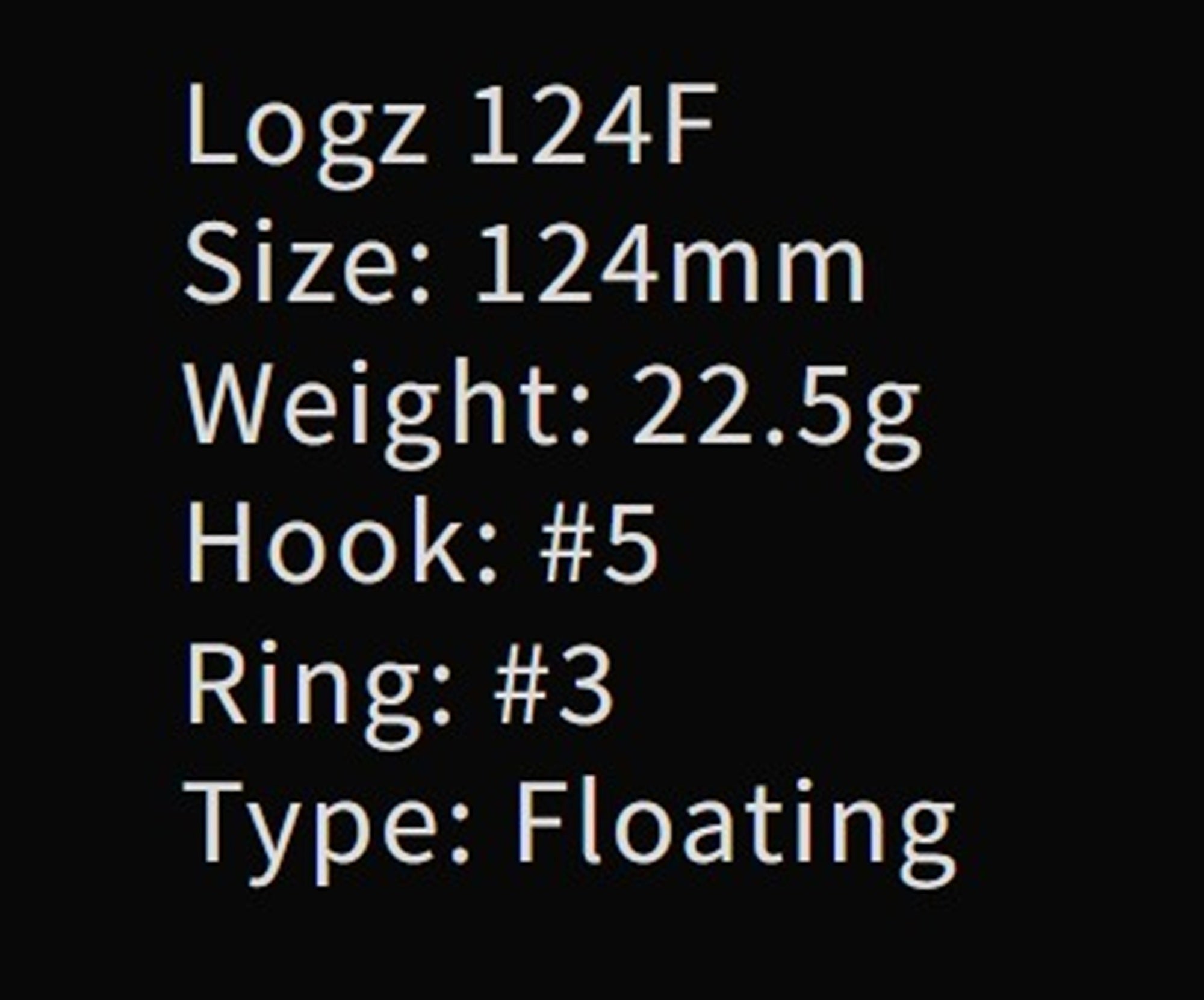 Bassday LOGS 124F Floating Lure P-491 (2122)